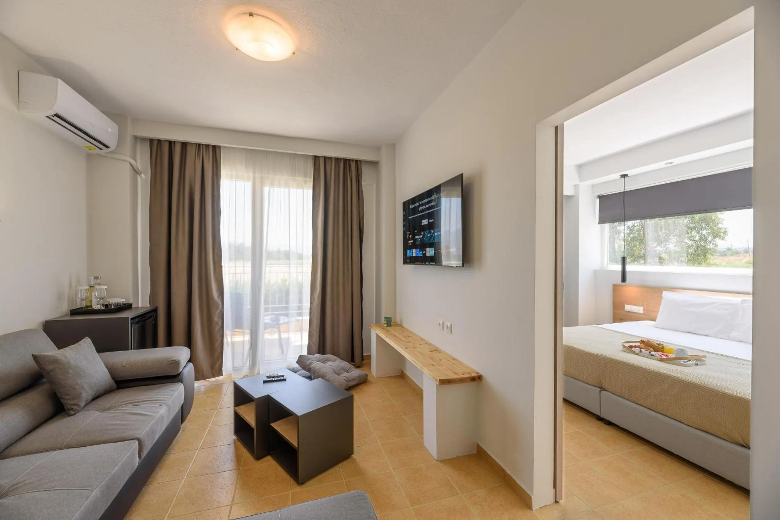 Bed in City Gate Hotel Airport Thessaloniki