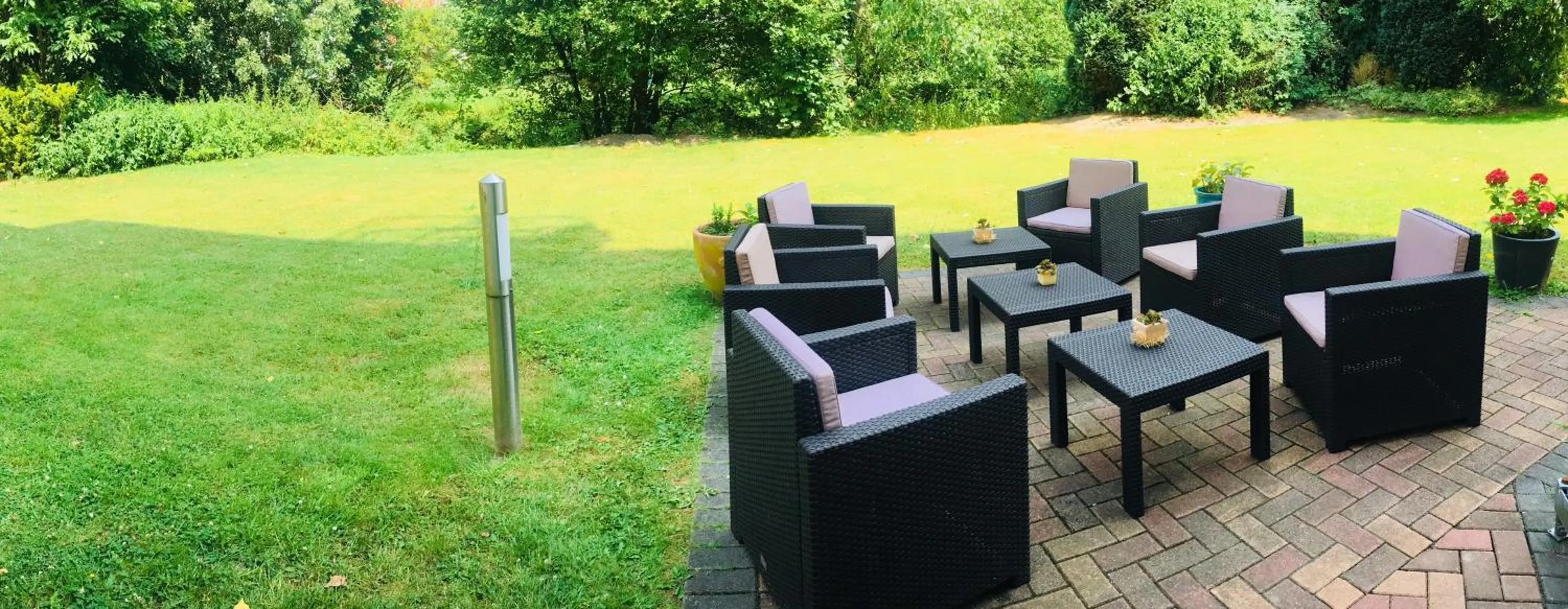 BBQ facilities in Hotel Barbarossa