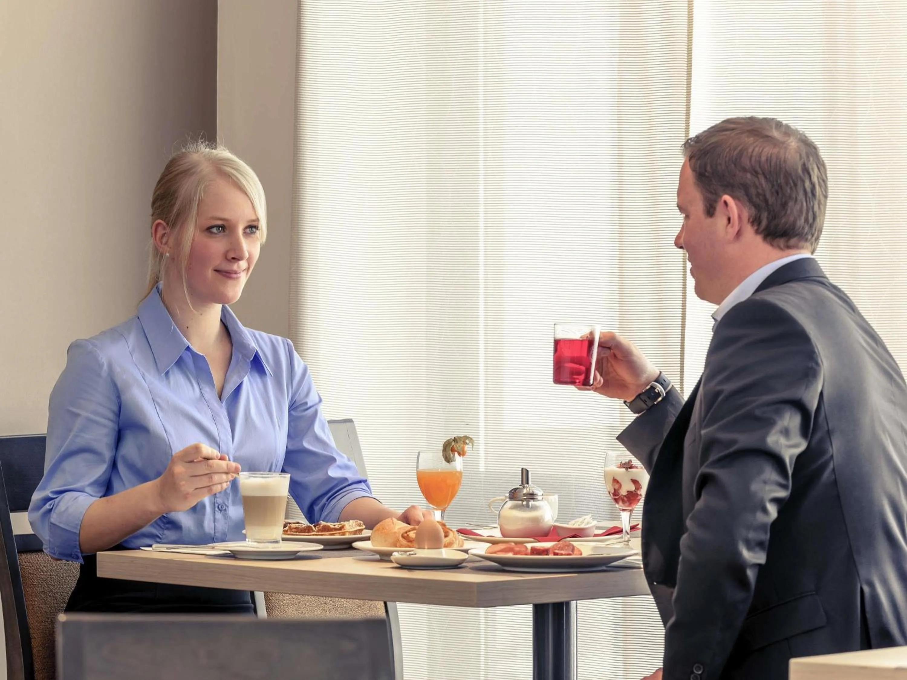 Breakfast in Fürther Hotel Mercure Nürnberg West