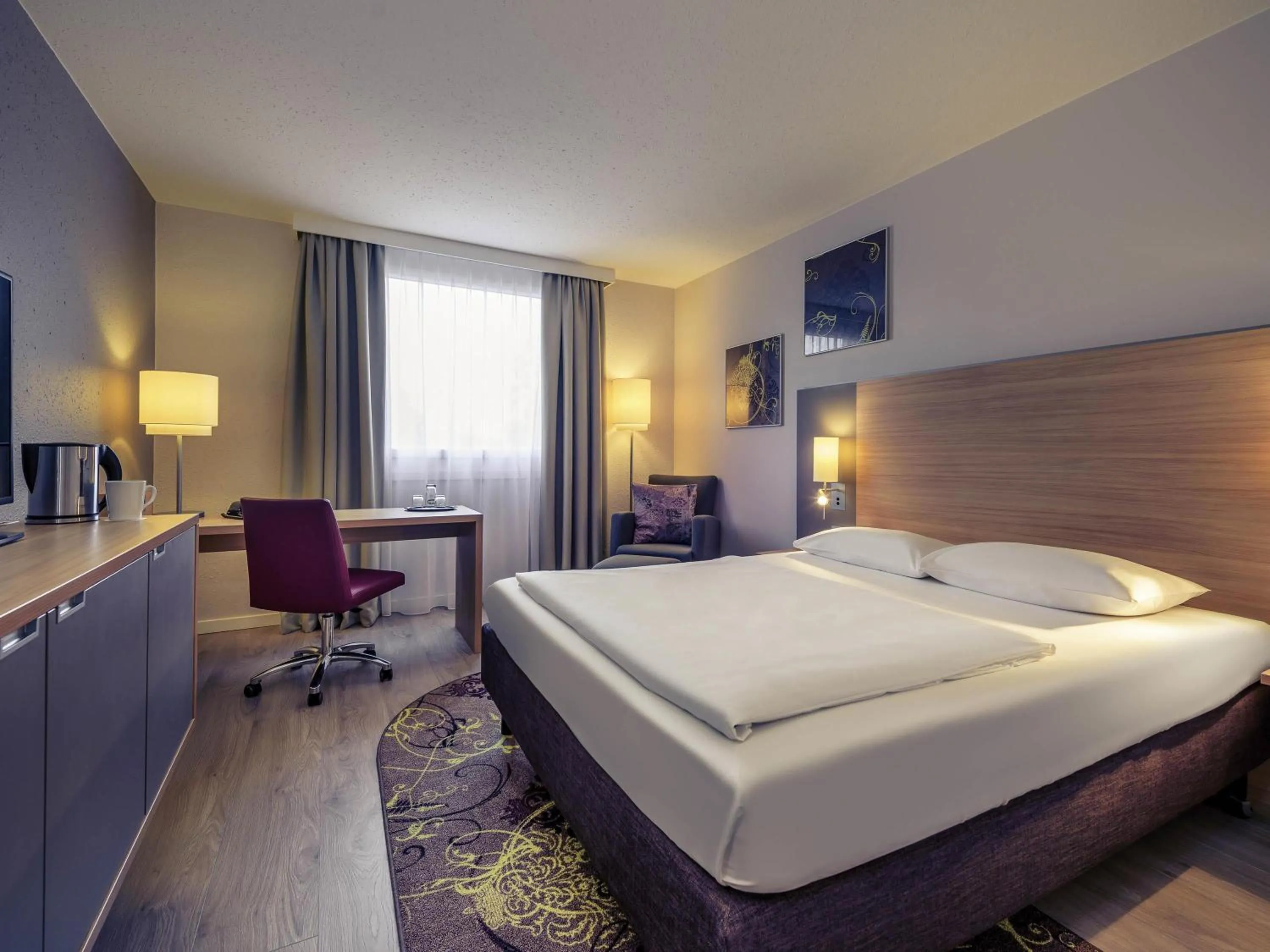 Bedroom, Bed in Fürther Hotel Mercure Nürnberg West