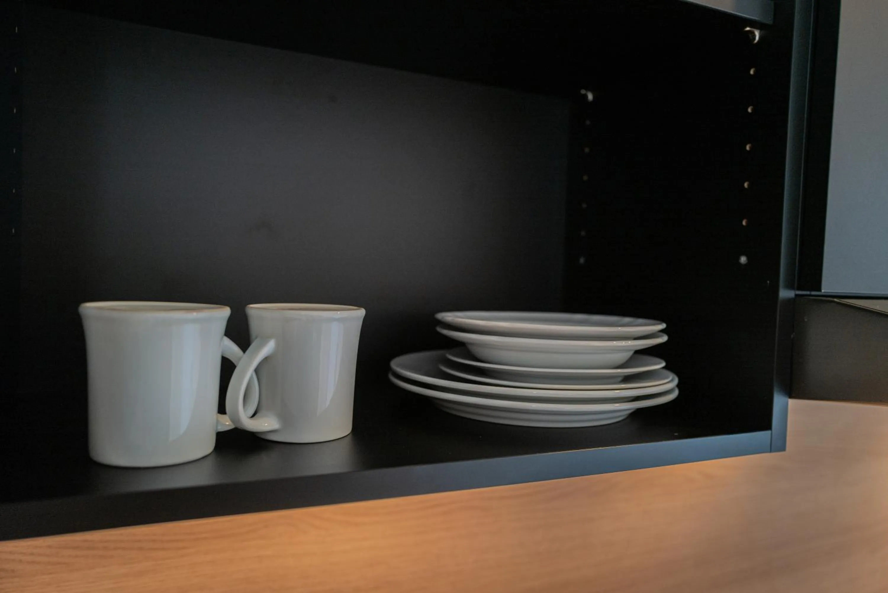 Kitchen or kitchenette in Hotel Arkadia