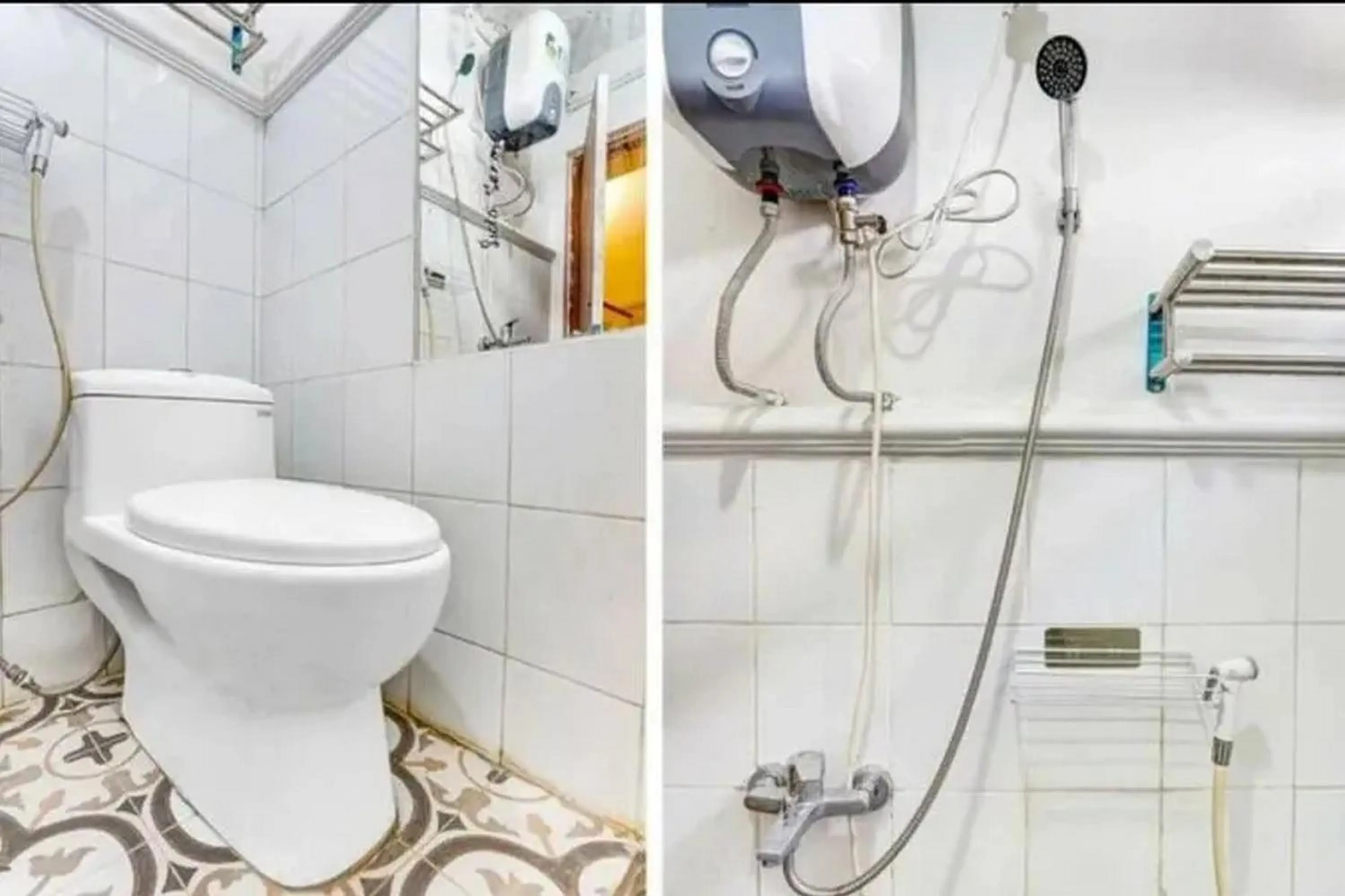 Bathroom in RedDoorz Syariah at Prapen Jaya Surabaya