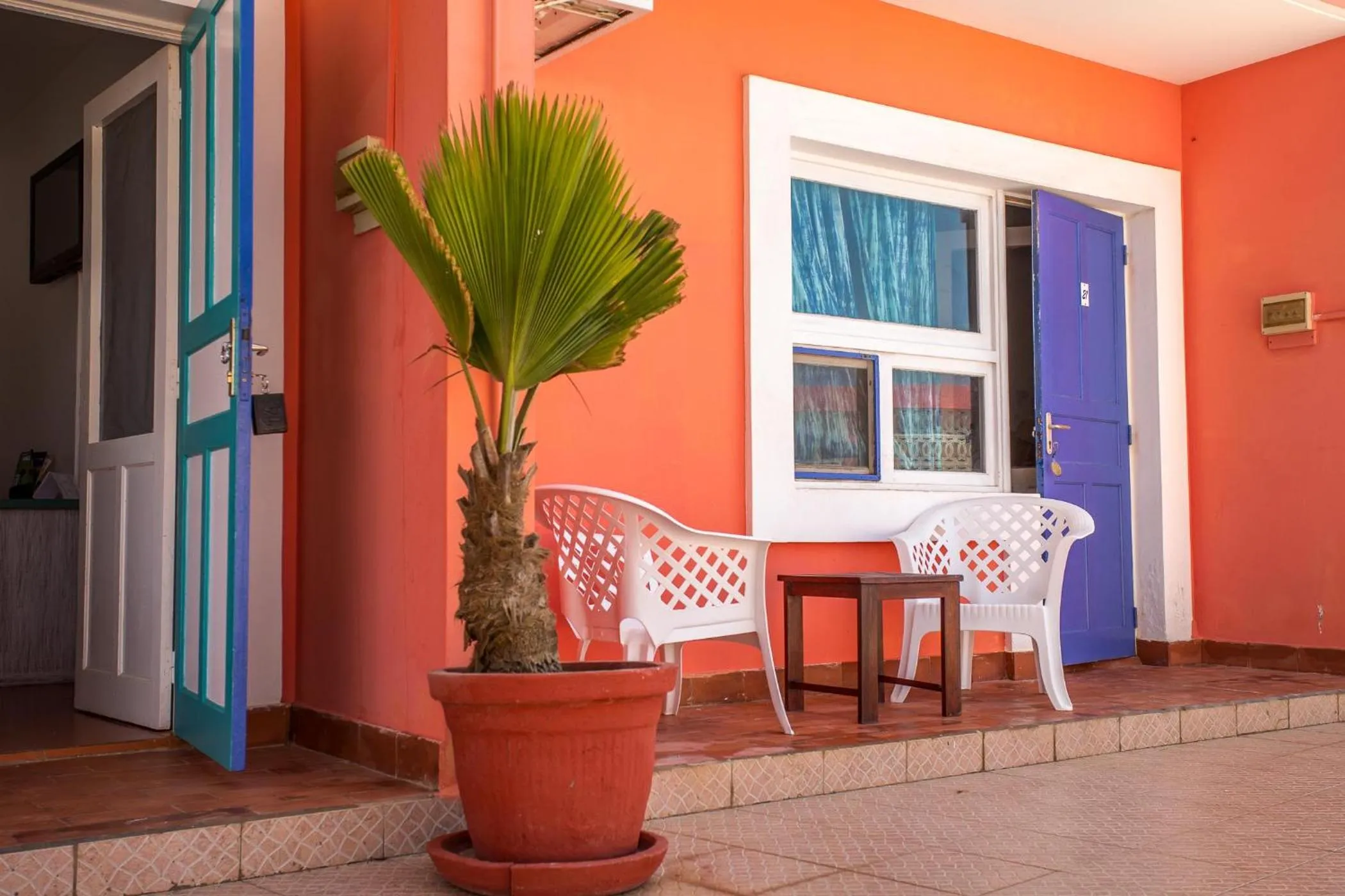 Patio in La Madrague-Surf Beach Sea