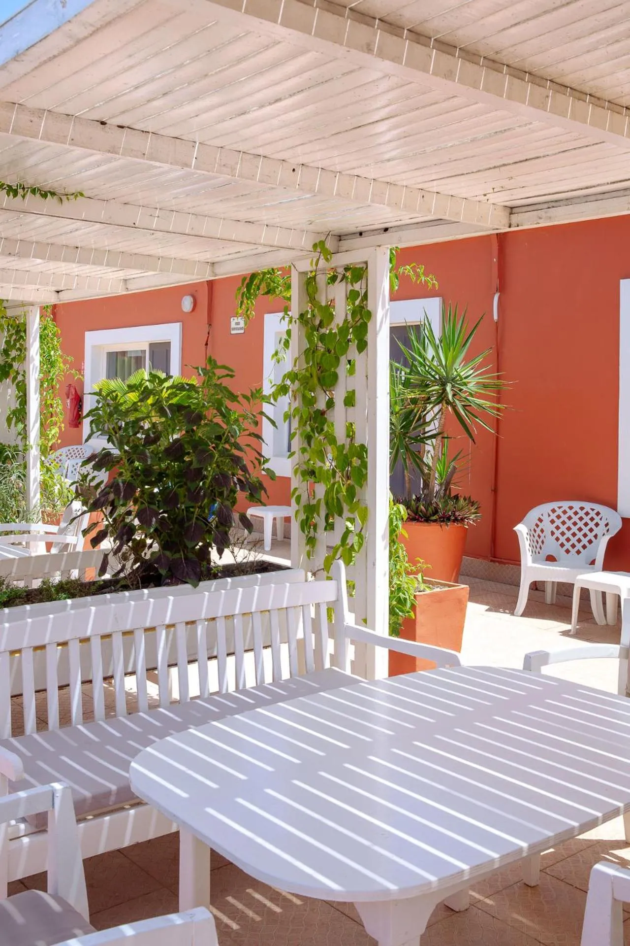 Patio in La Madrague-Surf Beach Sea