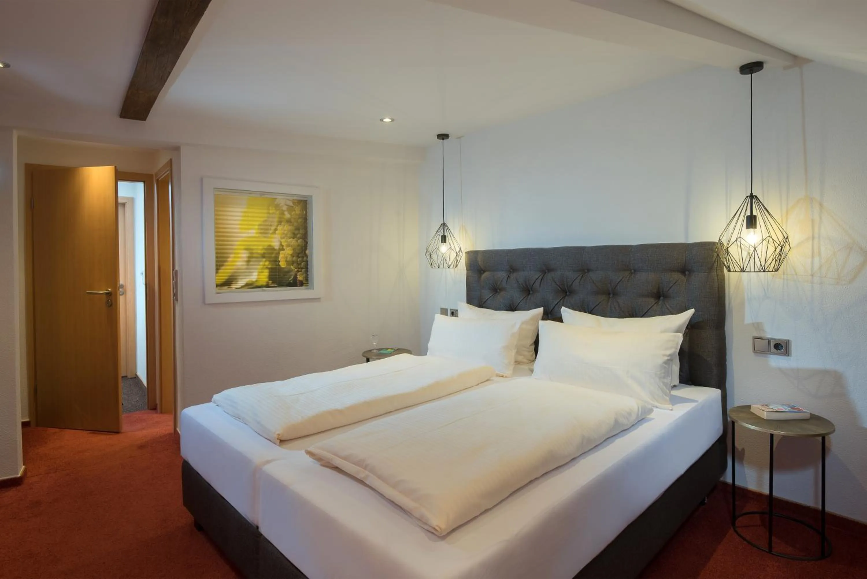 Photo of the whole room, Bed in Hotel Weinhof