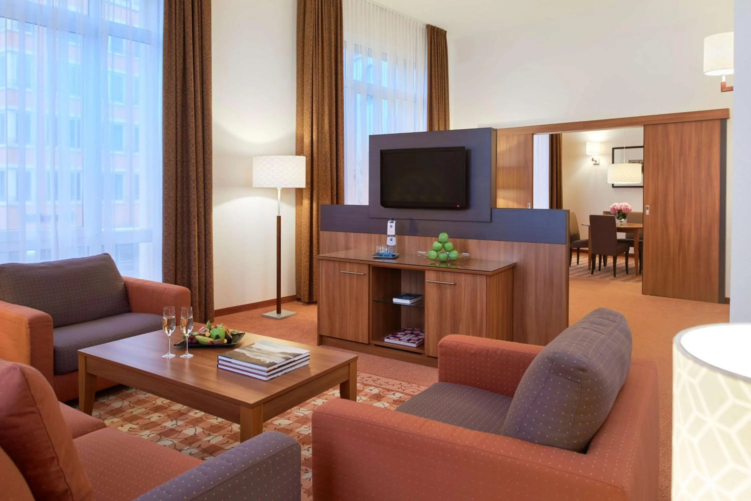 Kitchen or kitchenette in Dorint Hotel am Dom Erfurt