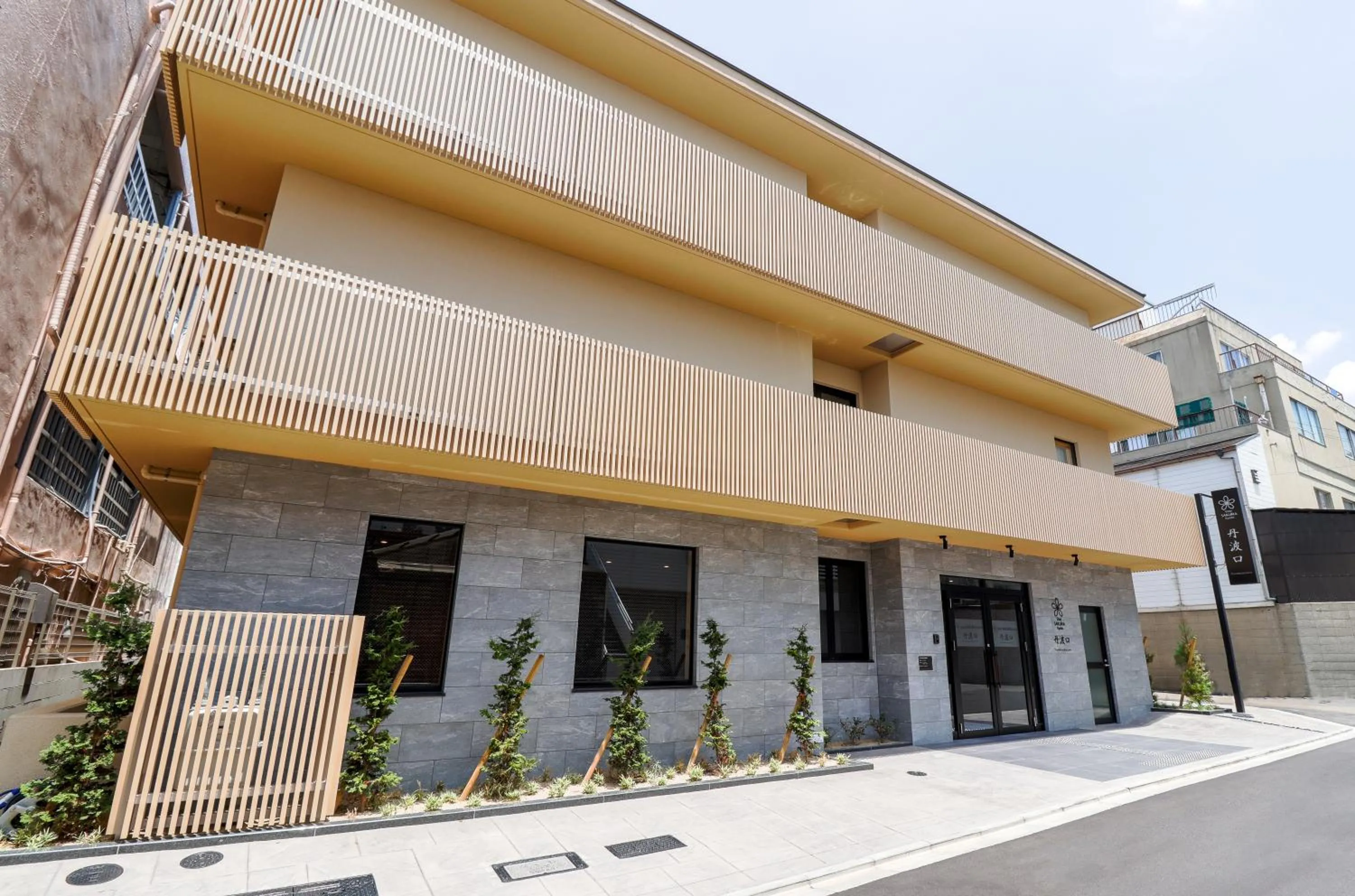 Facade/entrance in Stay SAKURA Kyoto Tambaguchi