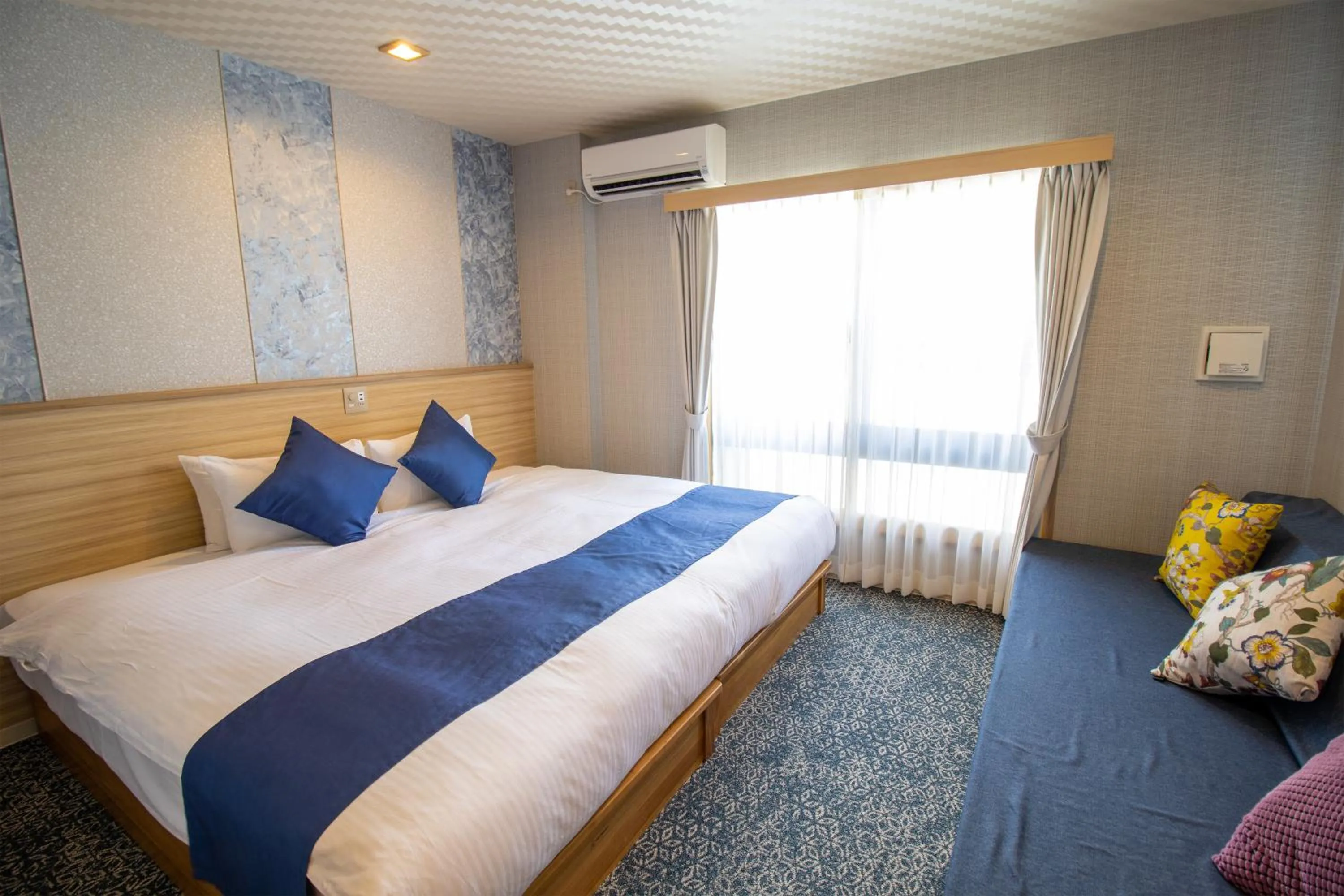 Bed in Stay SAKURA Kyoto Tambaguchi