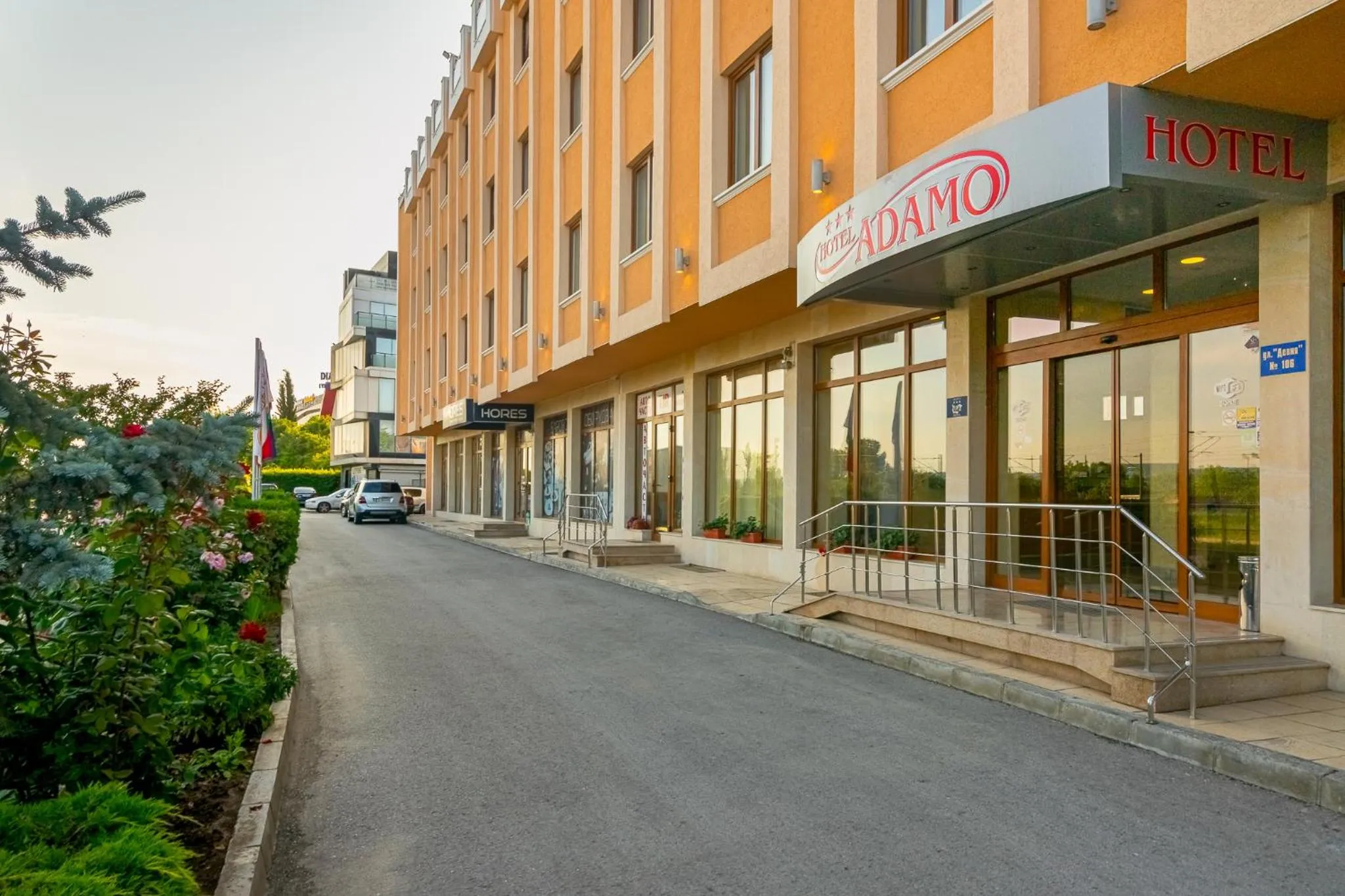 Facade/entrance in Adamo Hotel