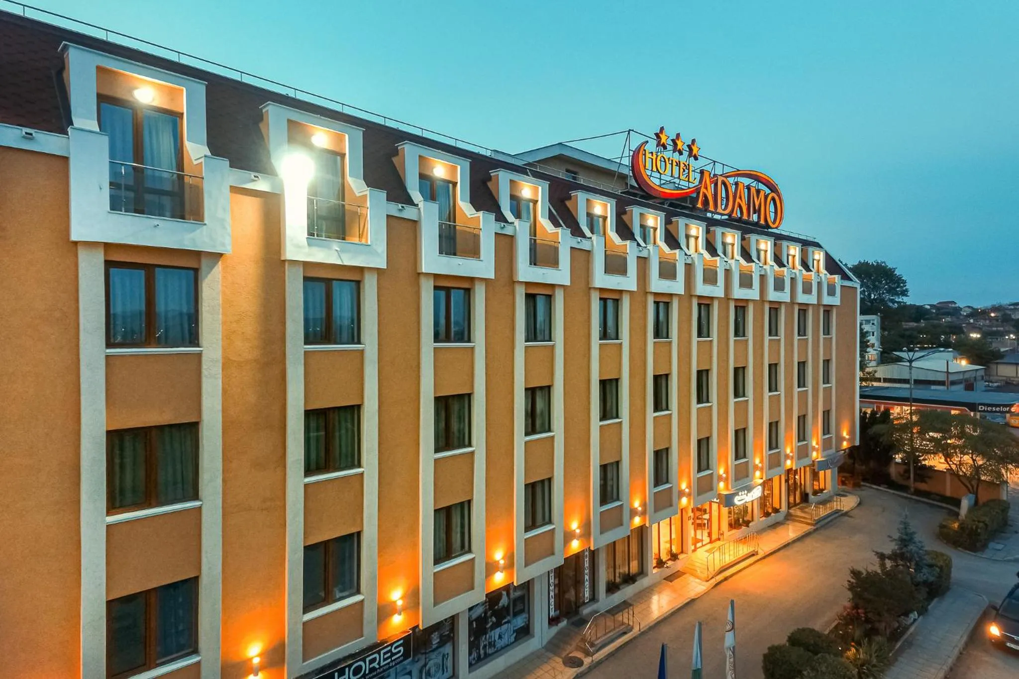 Property building in Adamo Hotel