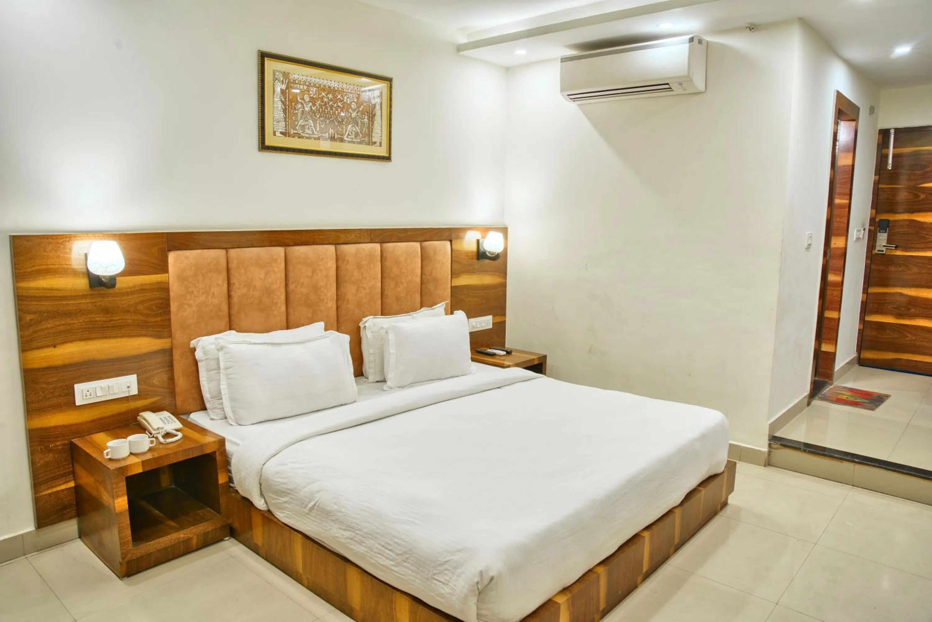 Bed in Height View Residency