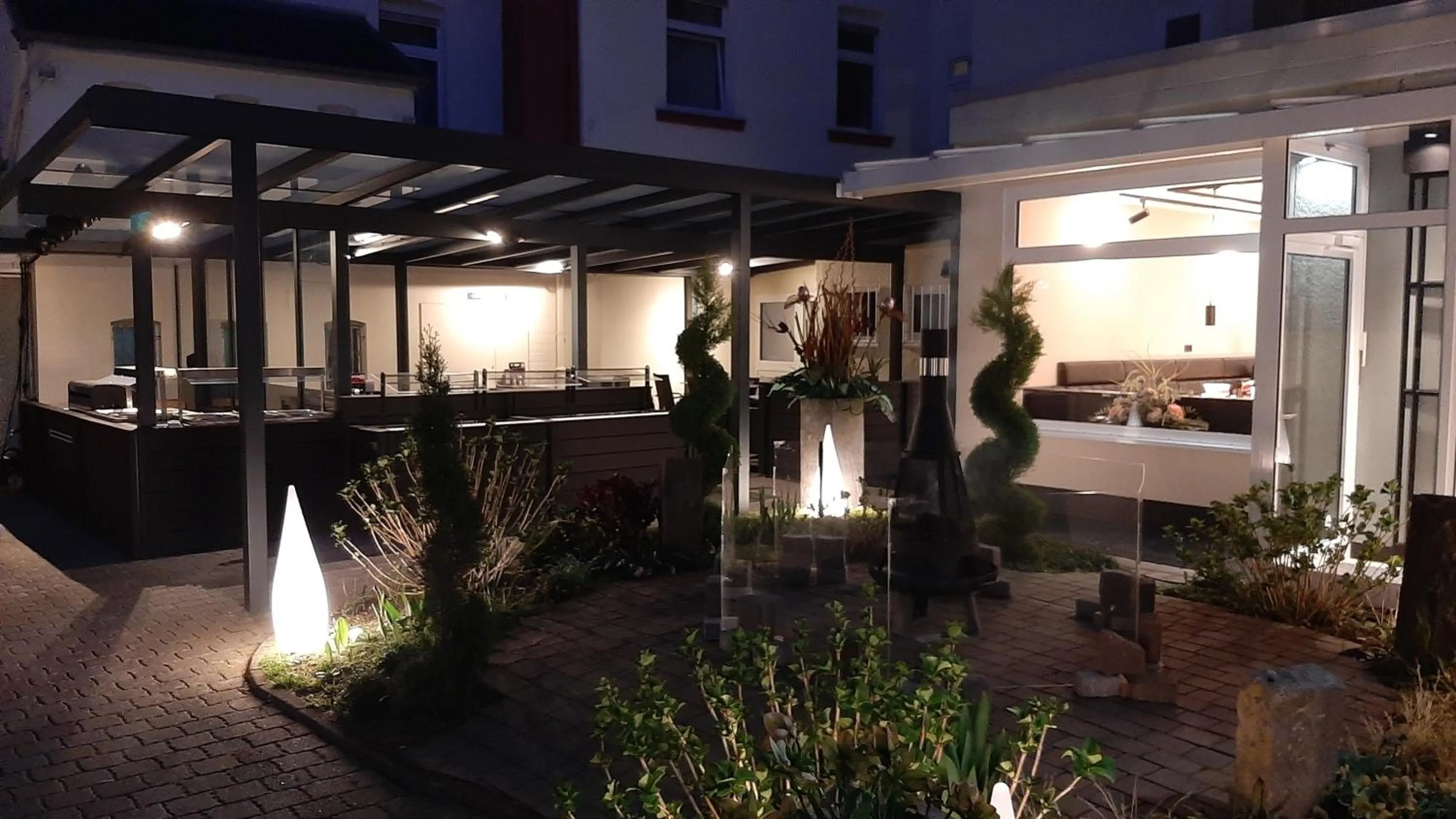 Garden in Hotel Krupp