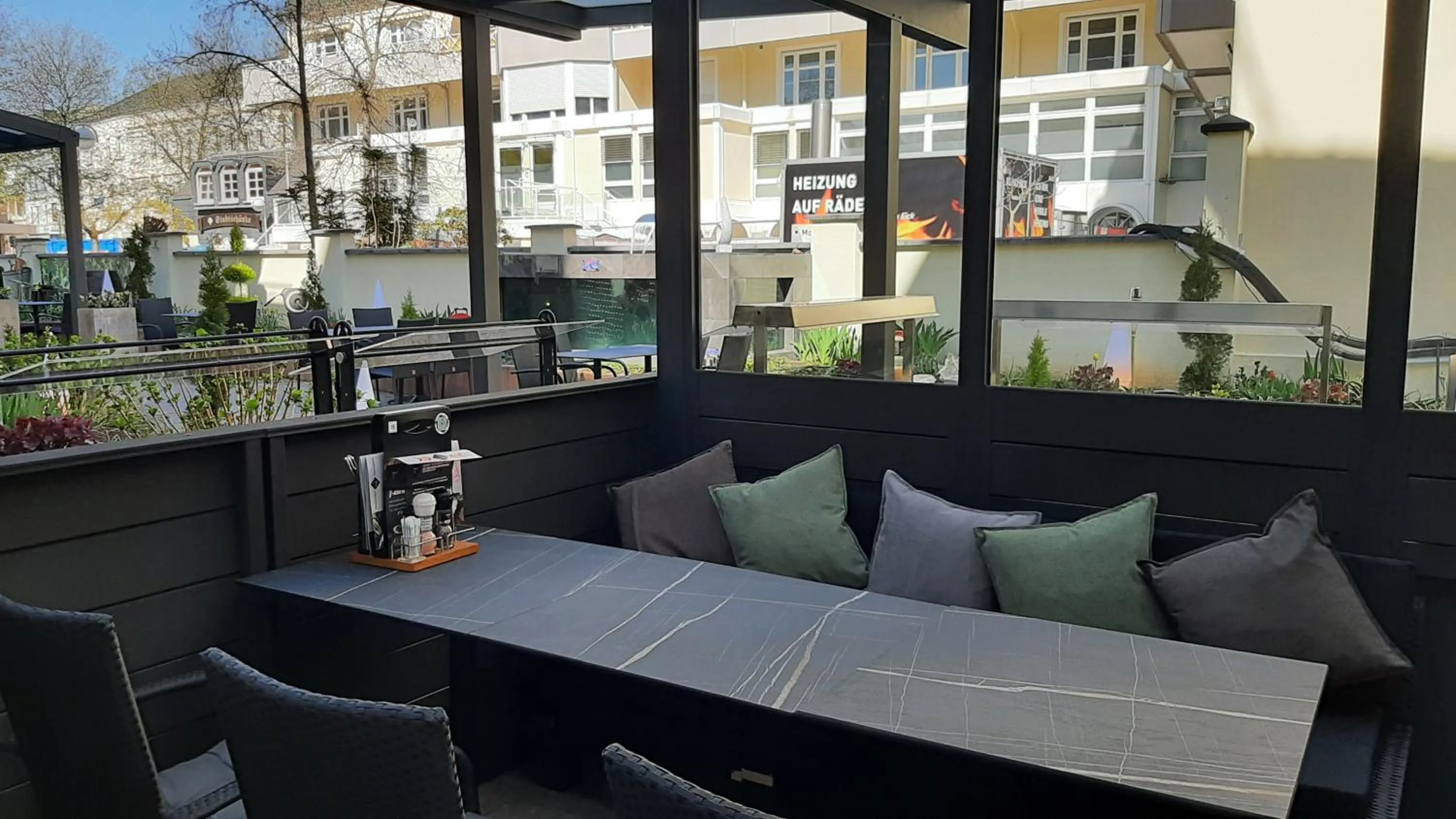 Balcony/Terrace in Hotel Krupp