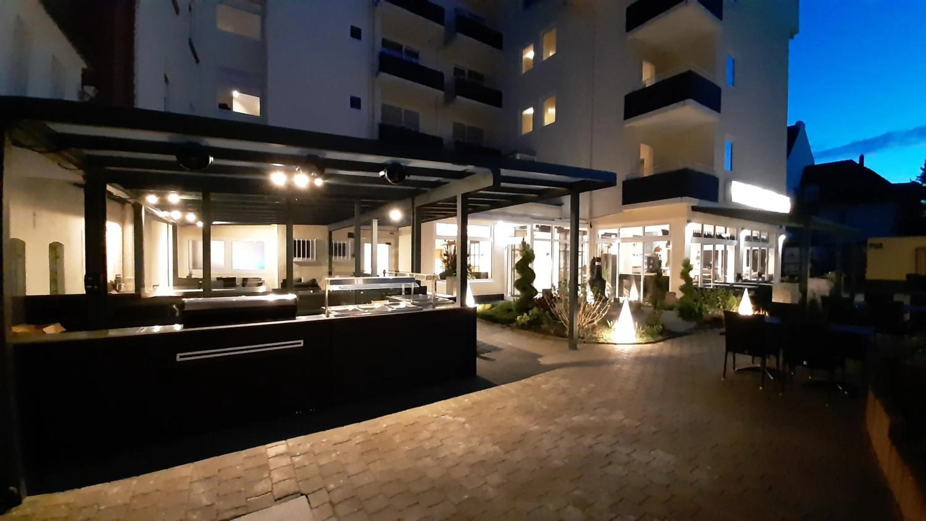 Garden in Hotel Krupp