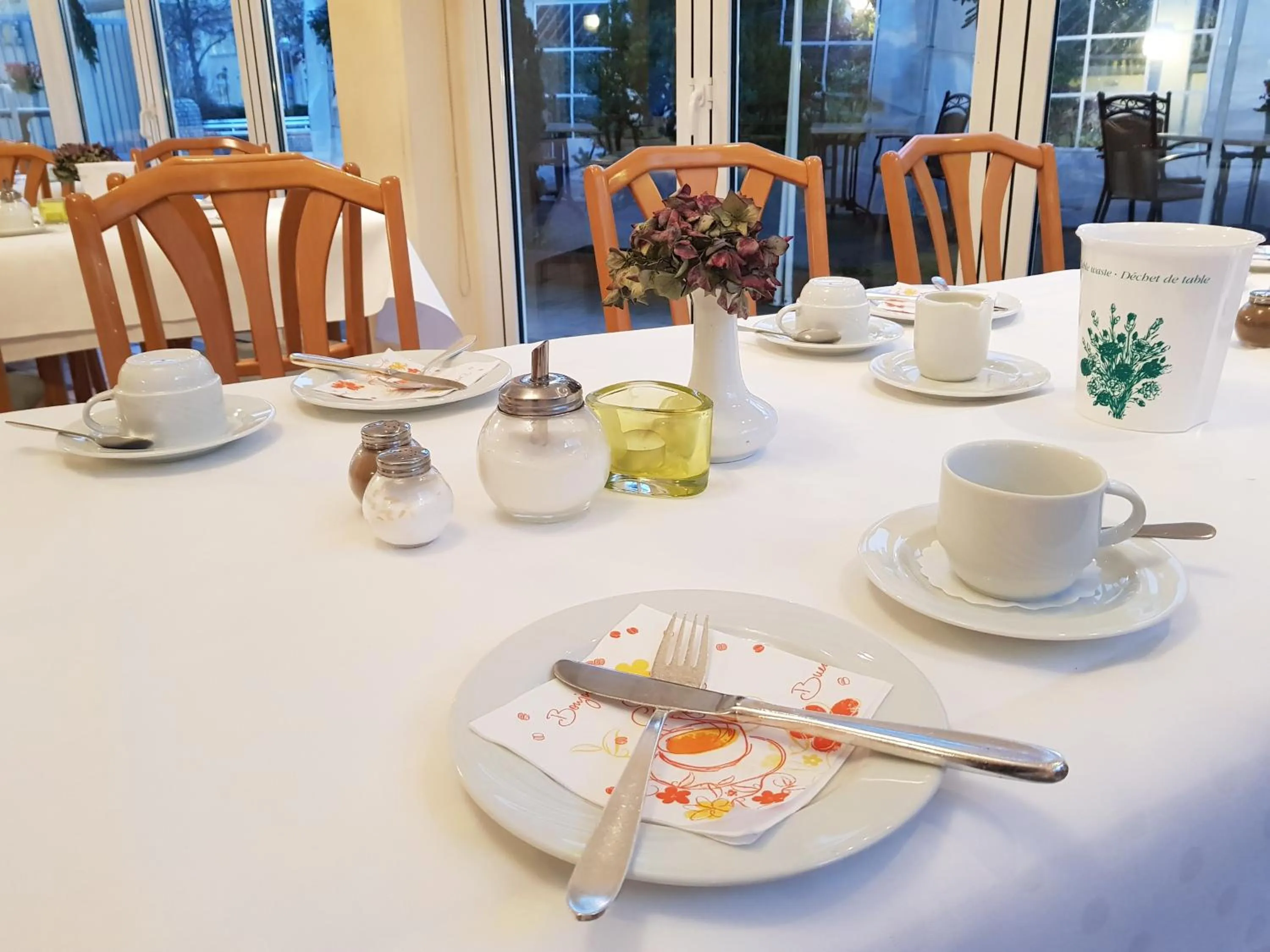 Breakfast in Hotel Krupp