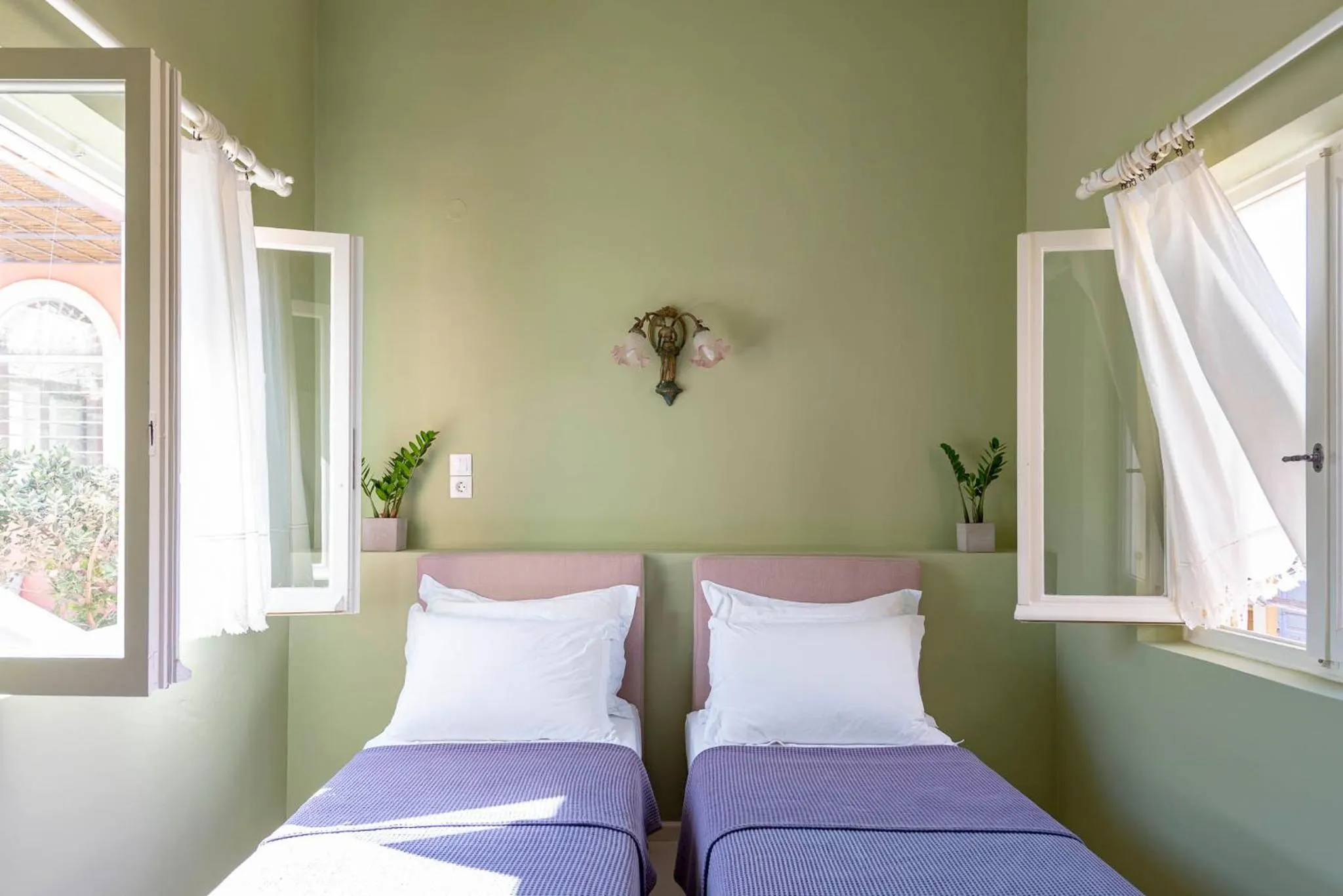 Bed in Villa Maria-Syros