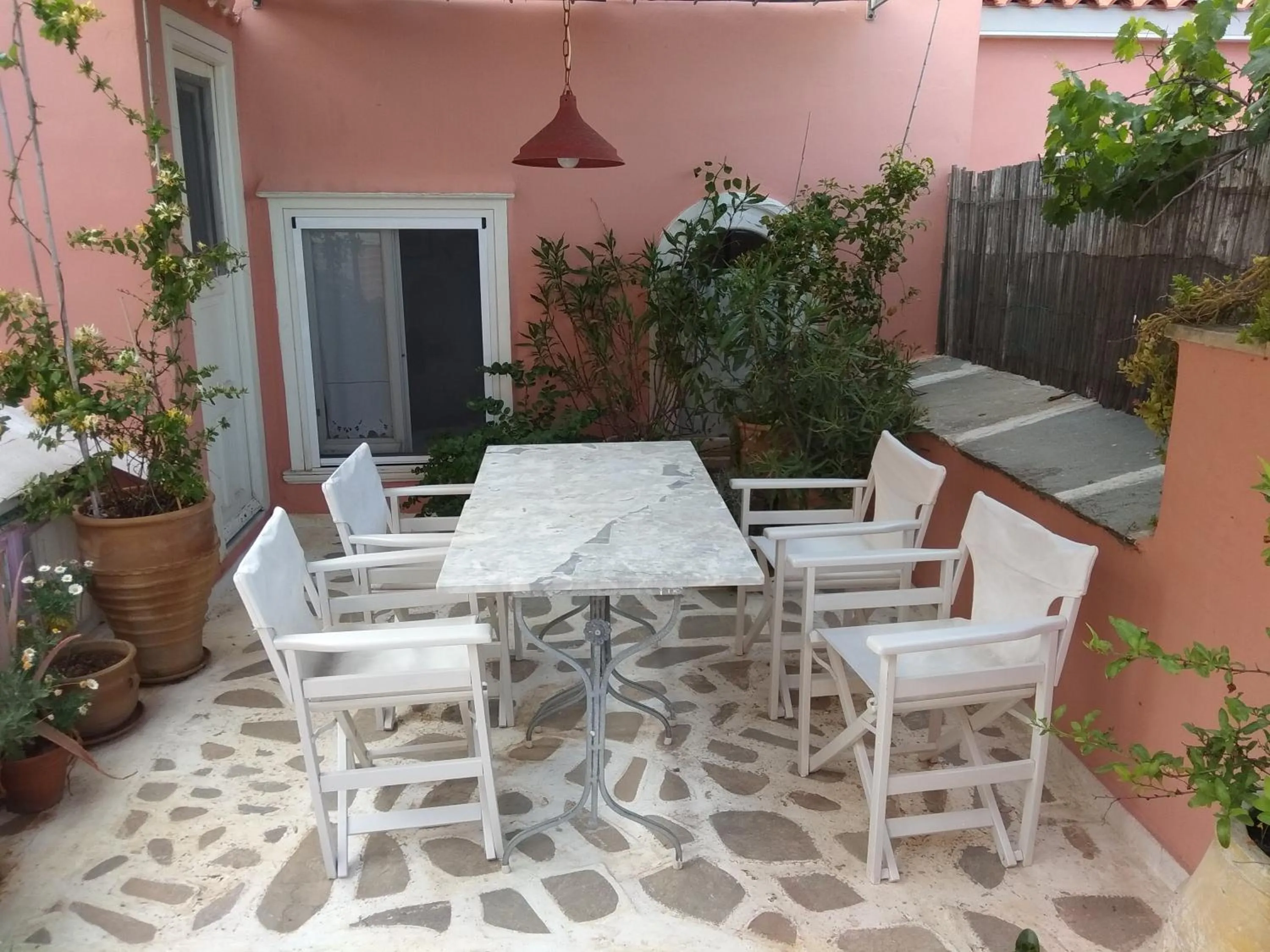 Patio in Villa Maria-Syros