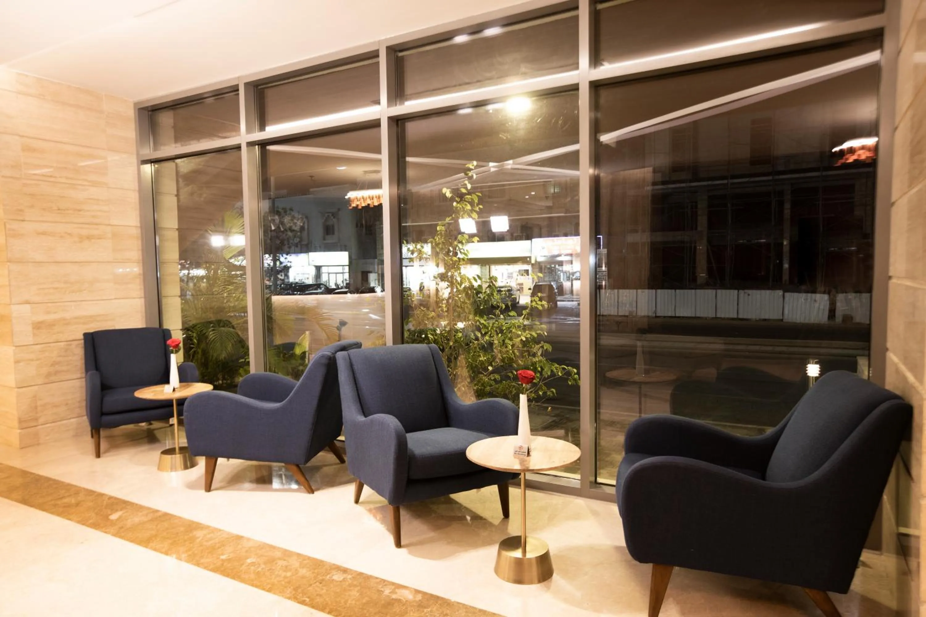 Lobby or reception in Eva Hotel