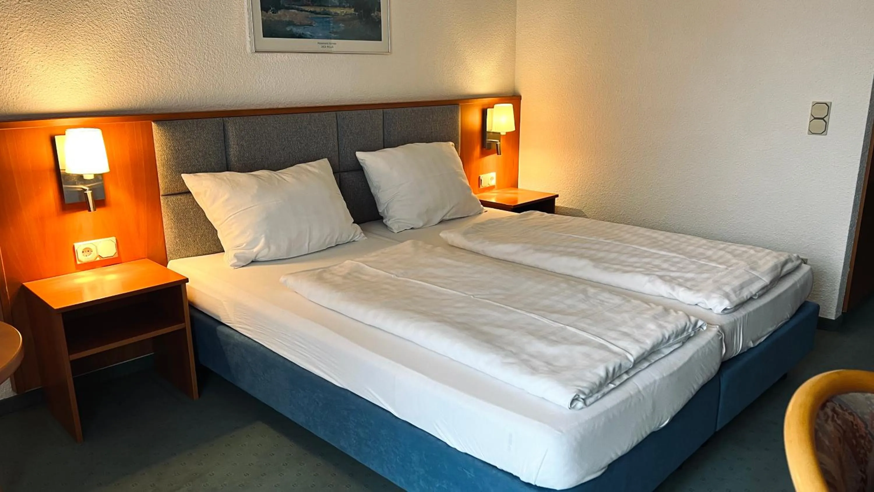 Bed in Hotel Siebeneichen