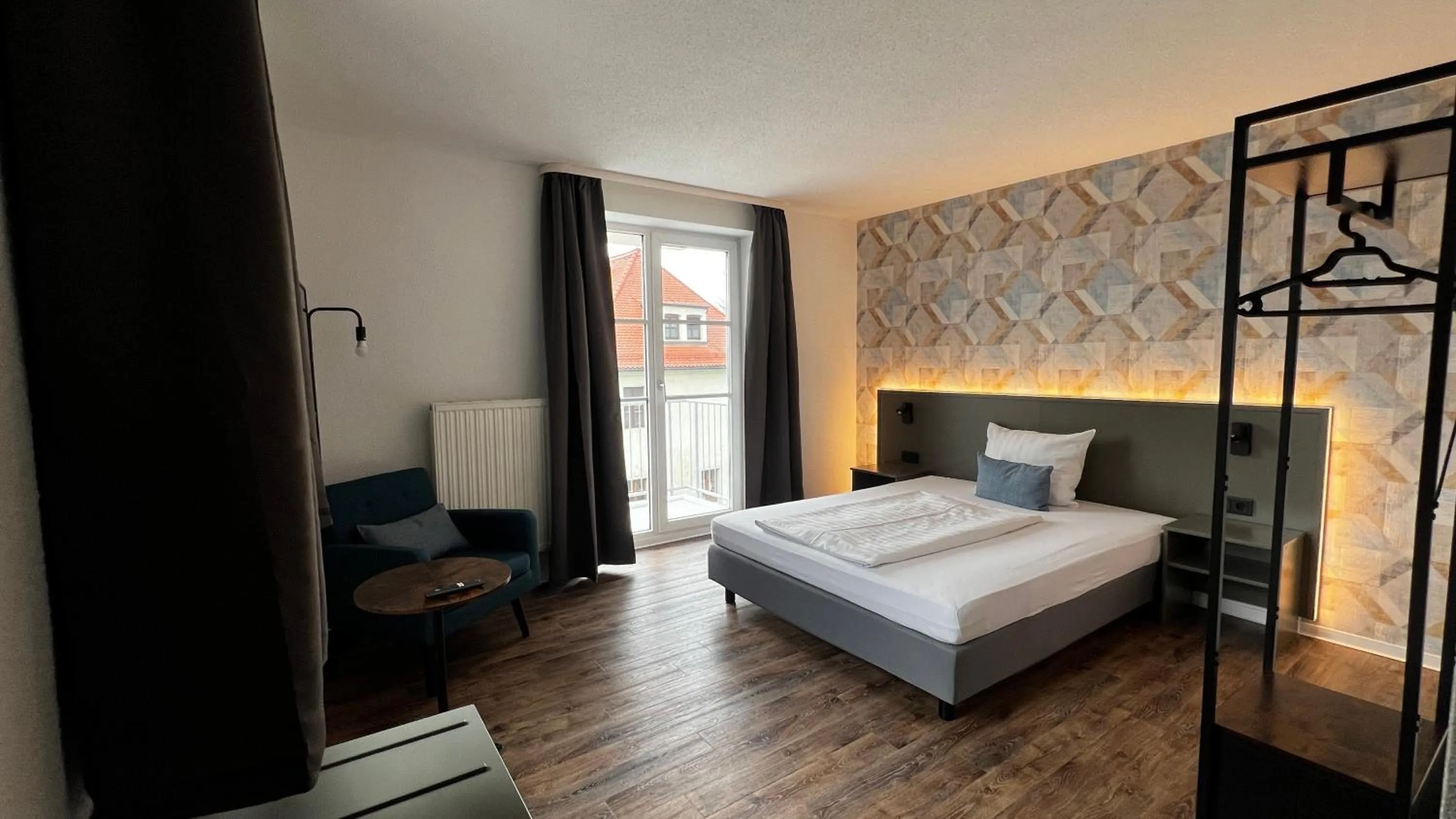 Bed in Hotel Siebeneichen