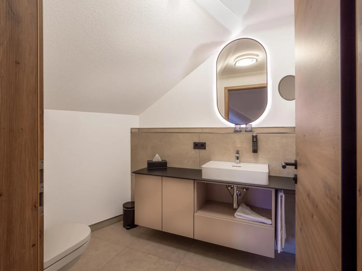 Bathroom in Mäsers Allgäuherz