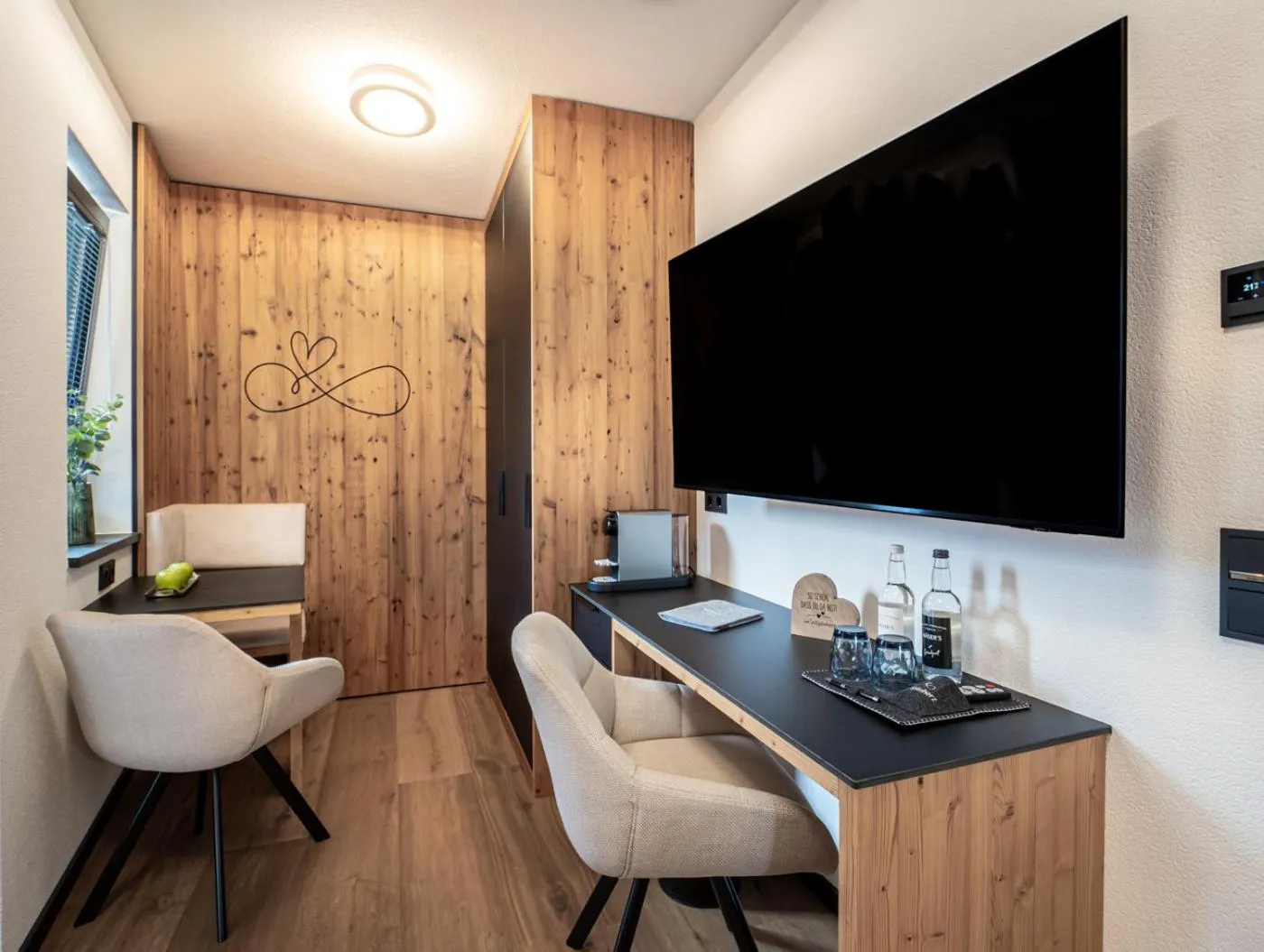 Seating area in Mäsers Allgäuherz