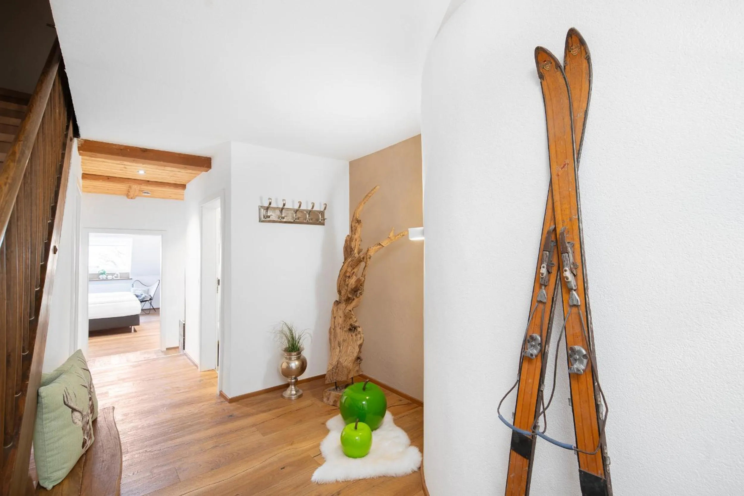 Photo of the whole room, Bed in Mäsers Allgäuherz