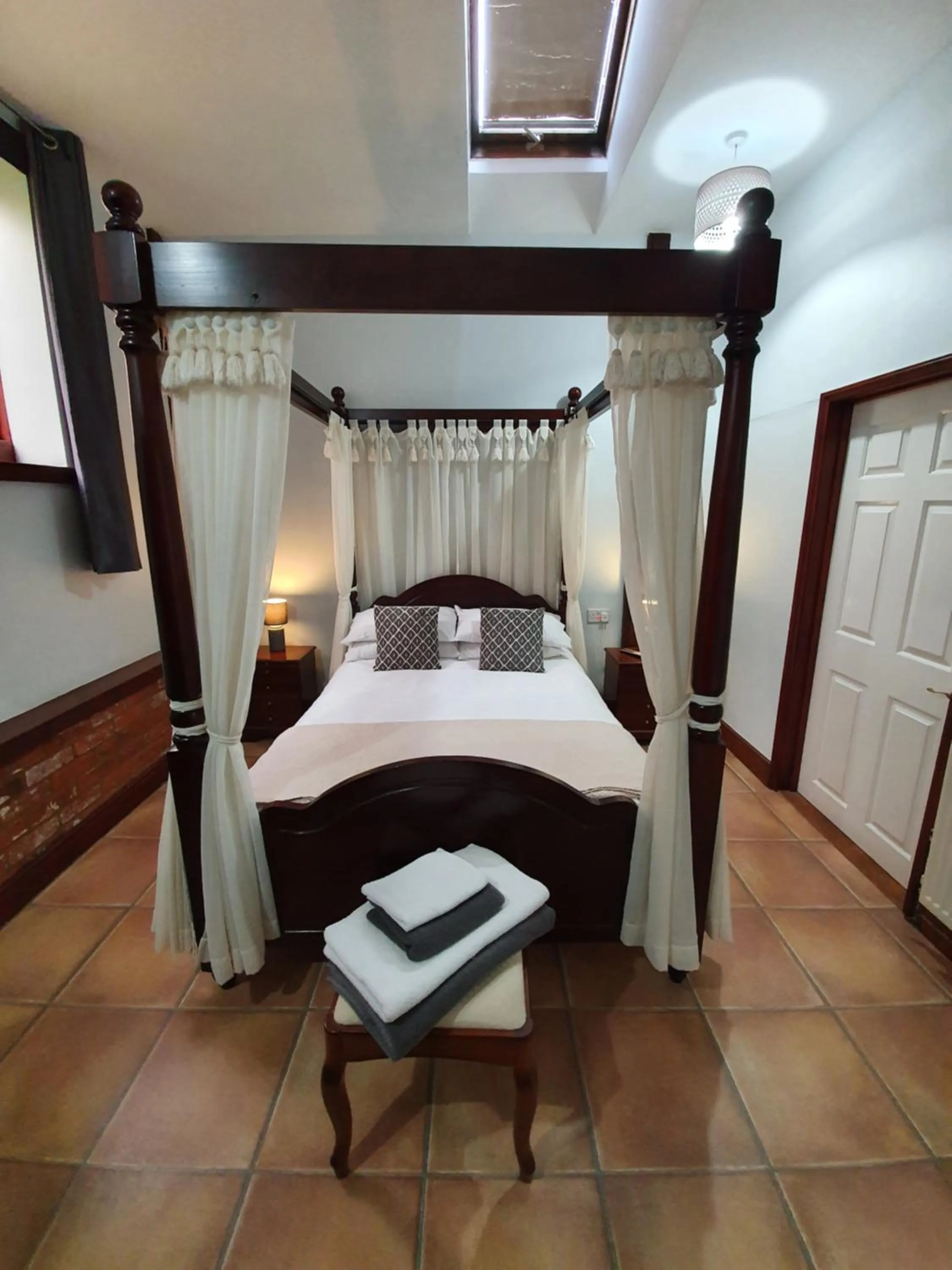 Bed in Low Farm Cottages