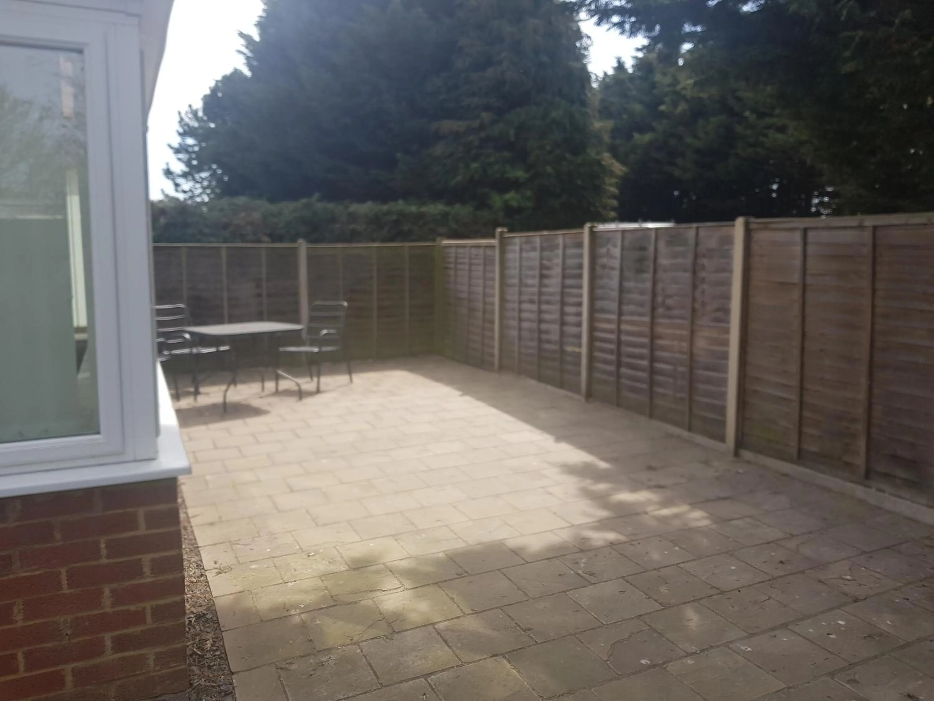 Patio in Low Farm Cottages