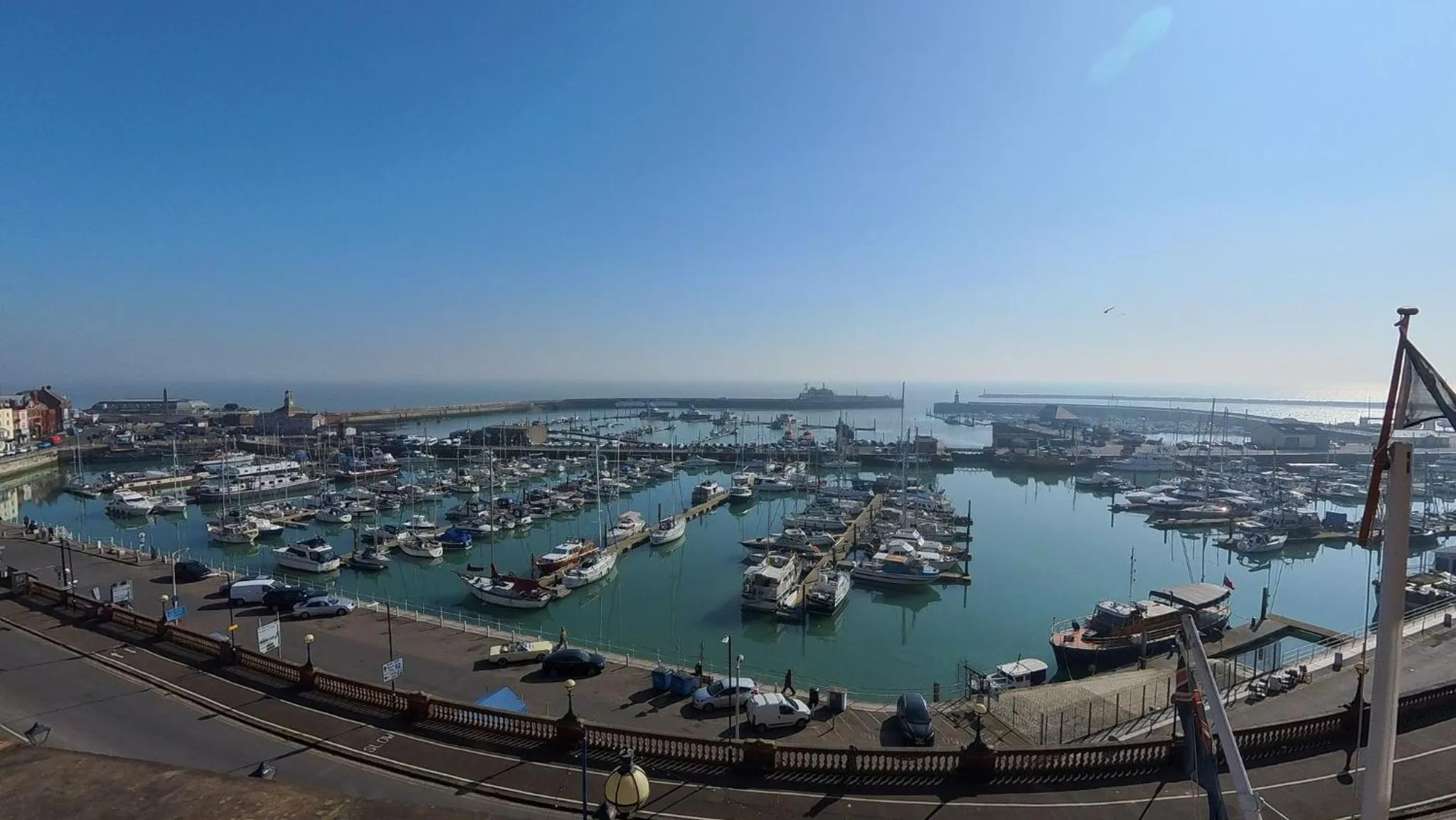 Sea view in Royal Temple Yacht Club