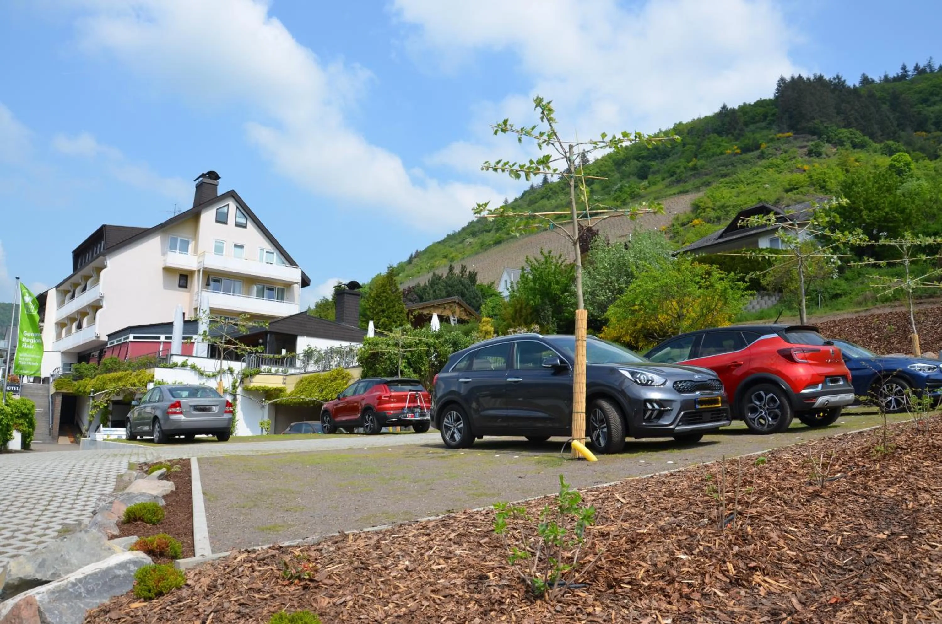 Parking in Flair Hotel am Rosenhügel - Garni