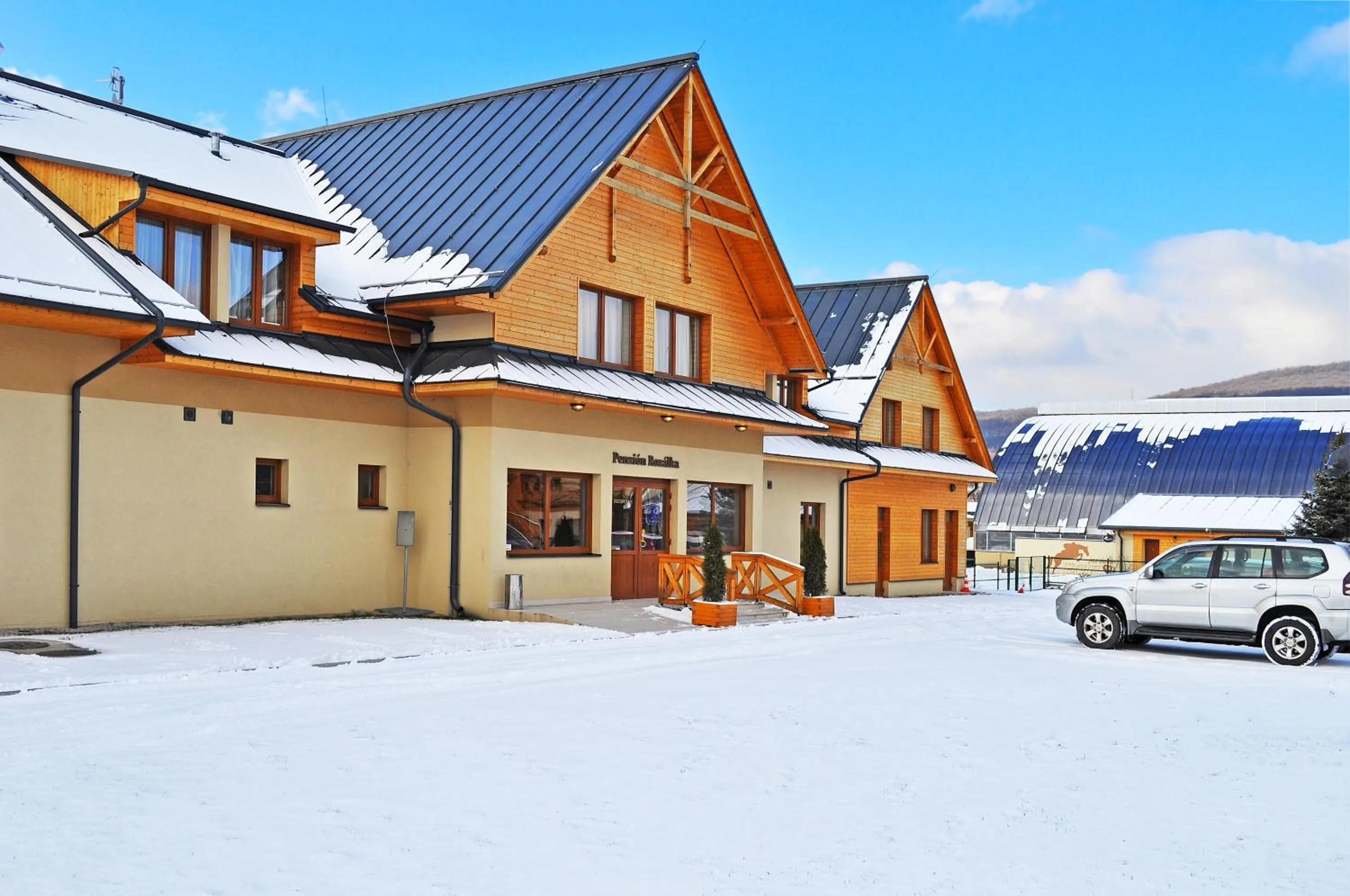 Natural landscape in Hotel Rozálka
