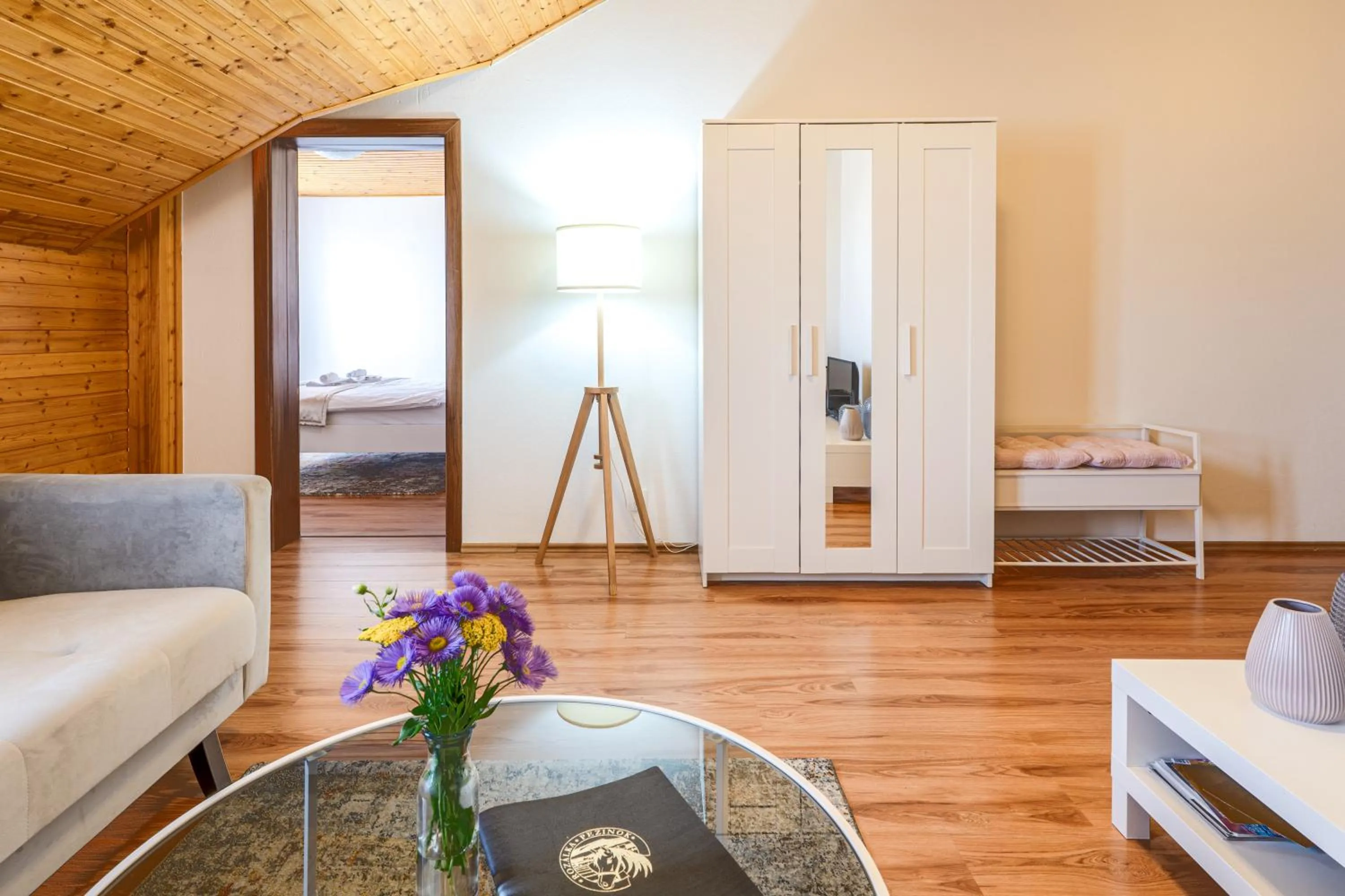 Photo of the whole room, Bed in Hotel Rozálka