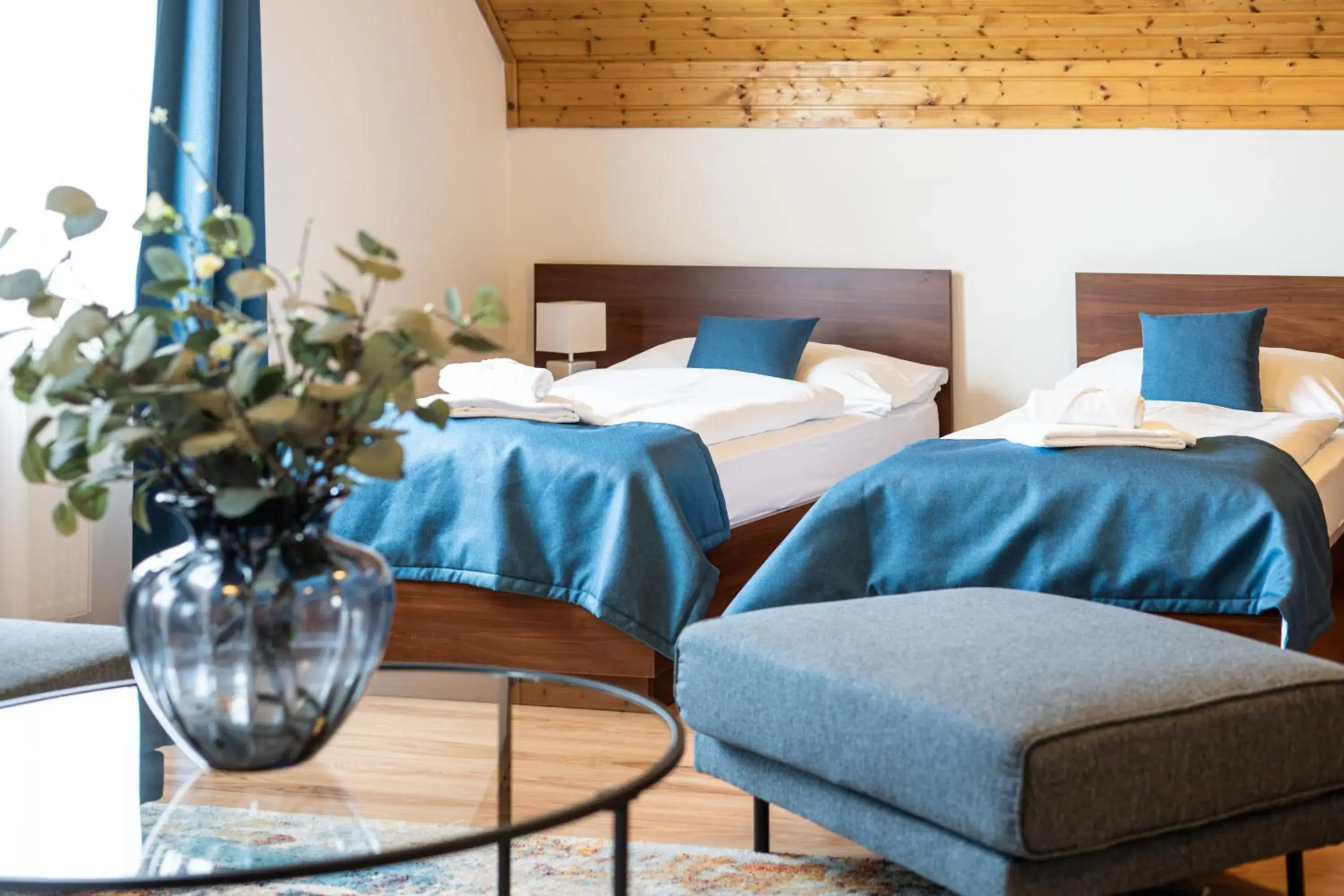 Comfort Quadruple Room in Hotel Rozálka Comfort Quadruple Room in Hotel Rozálka