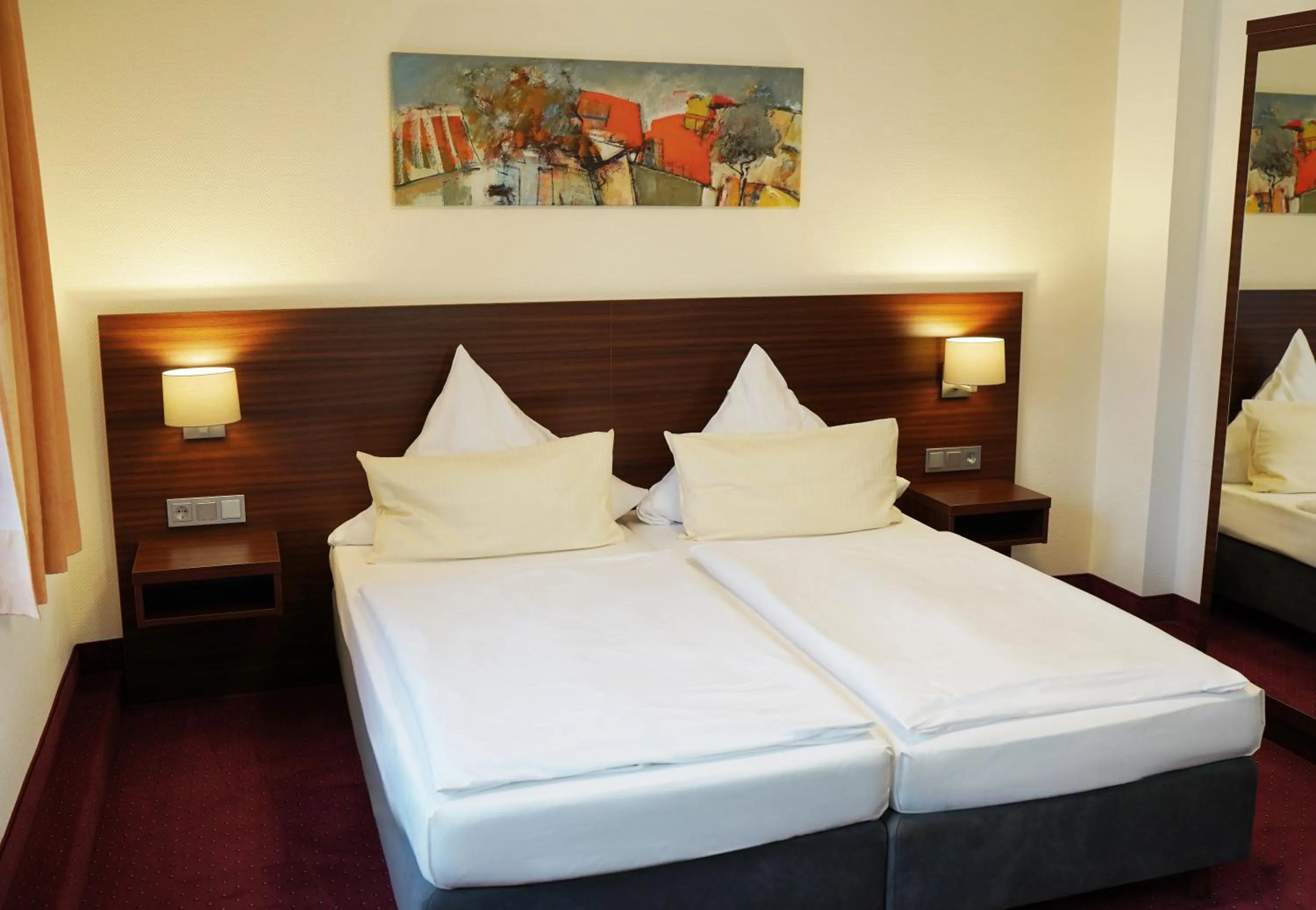 Photo of the whole room, Bed in Haus Sparkuhl Hotel Garni