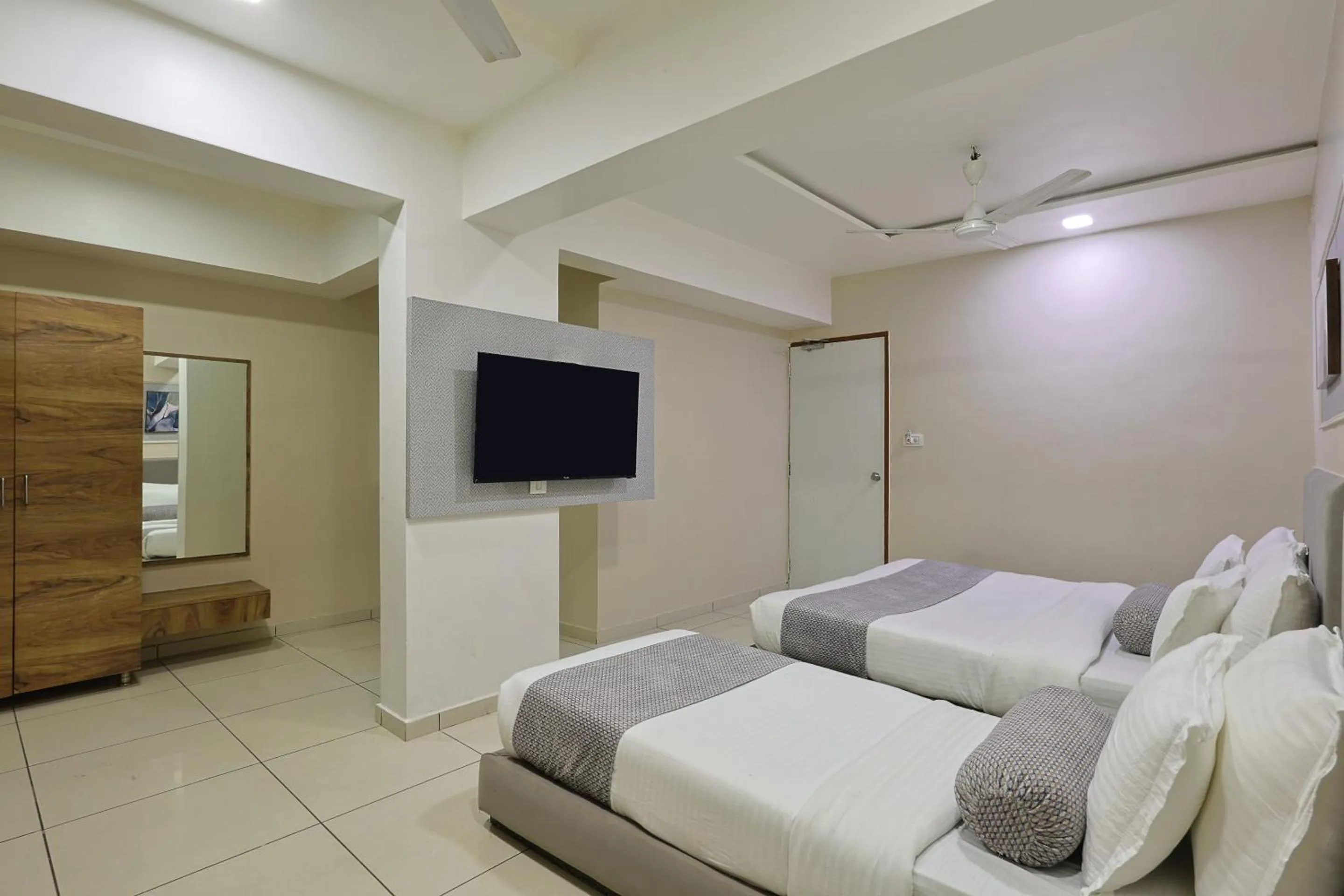 Photo of the whole room, Bed in HOTEL SHALIGRAM