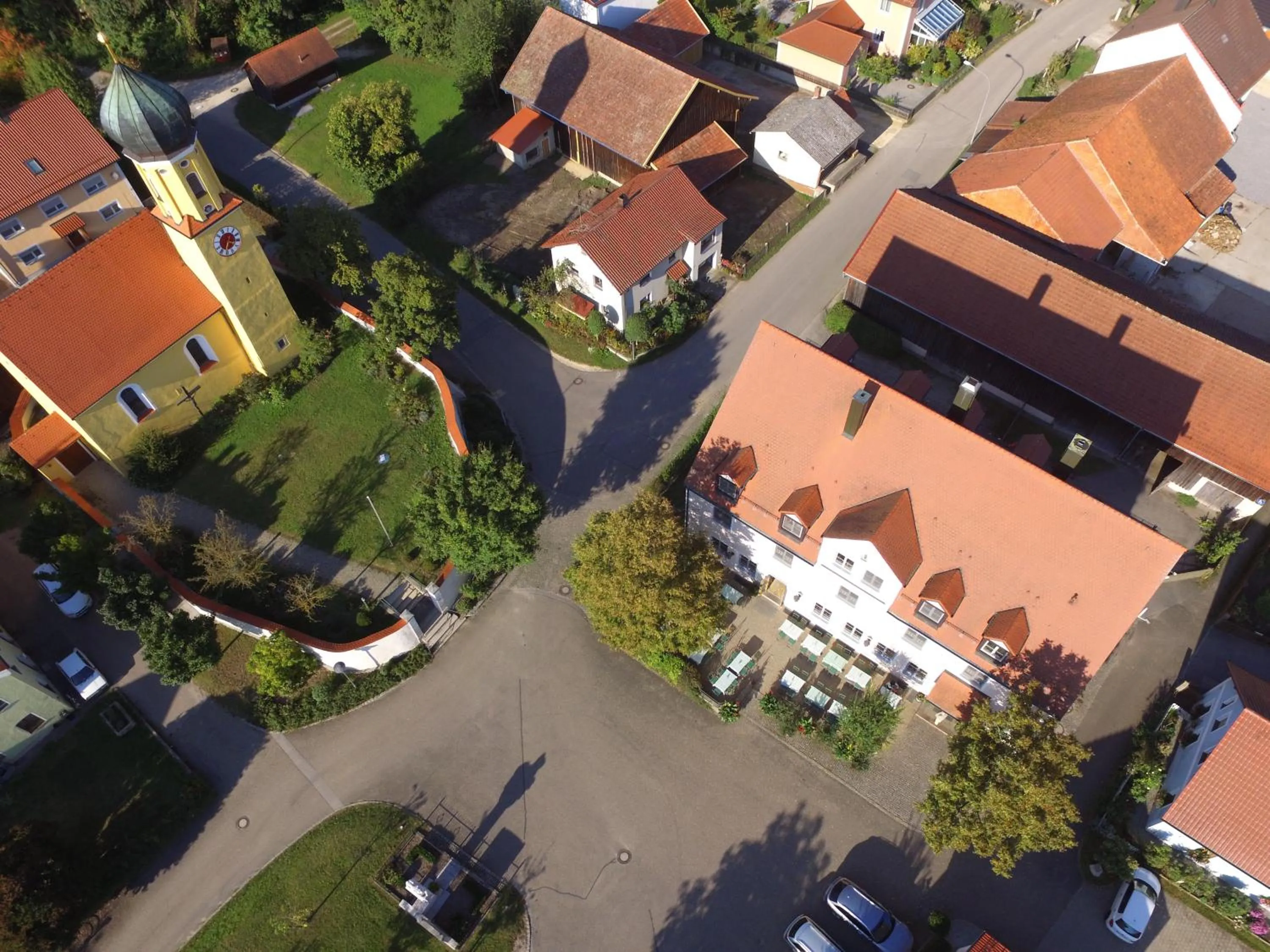 Bird's eye view in Landgasthof Geser
