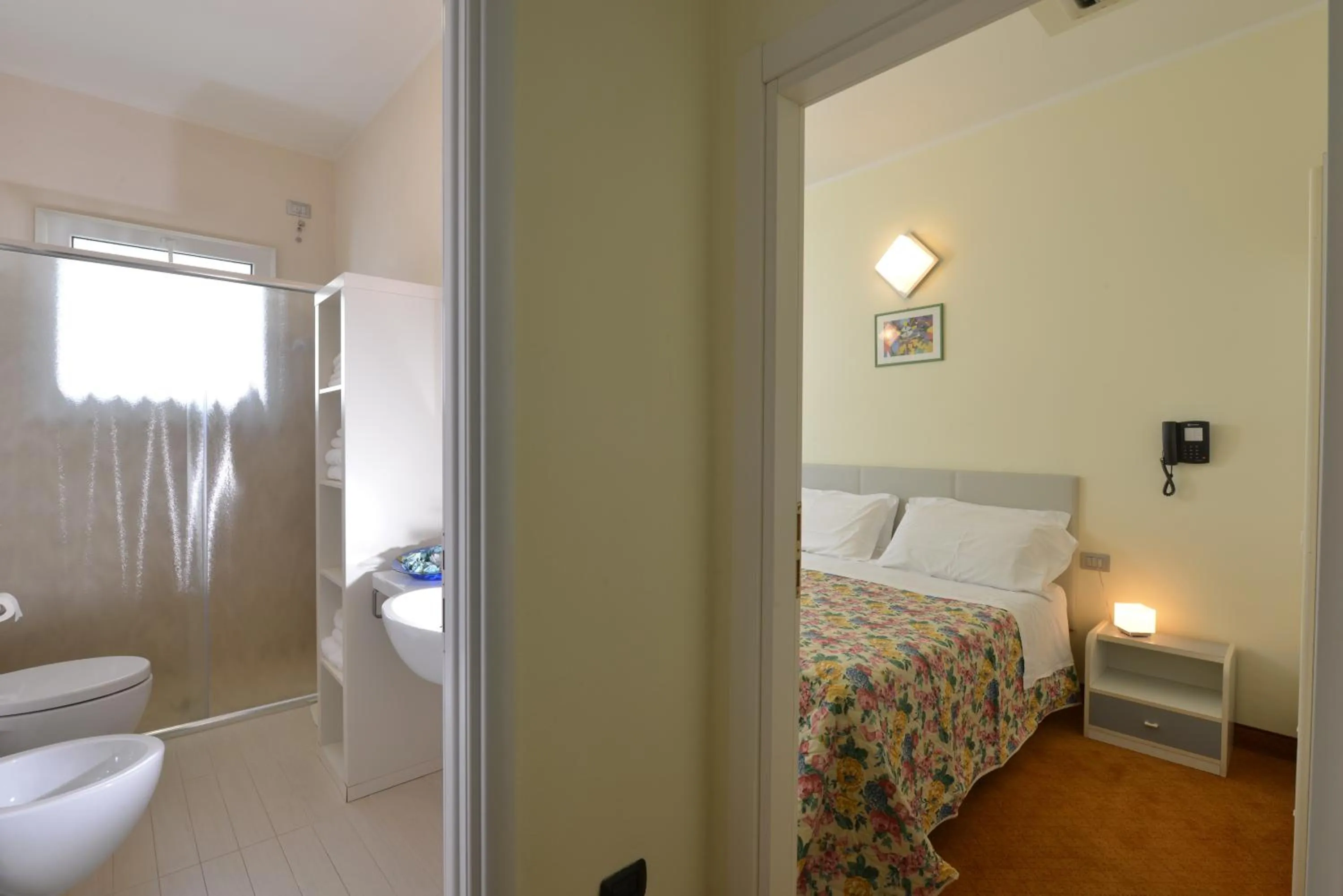 Decorative detail, Bed in Hotel Doge