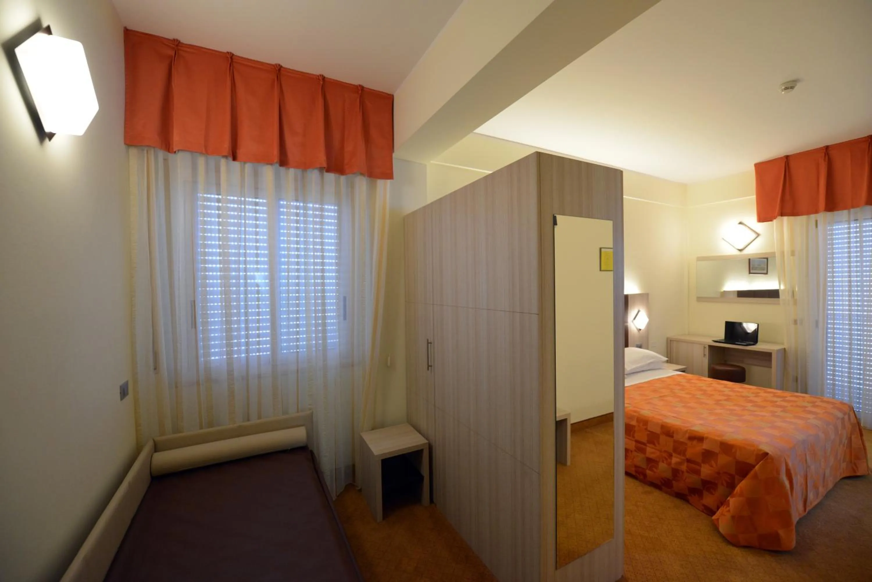 Decorative detail, Bed in Hotel Doge