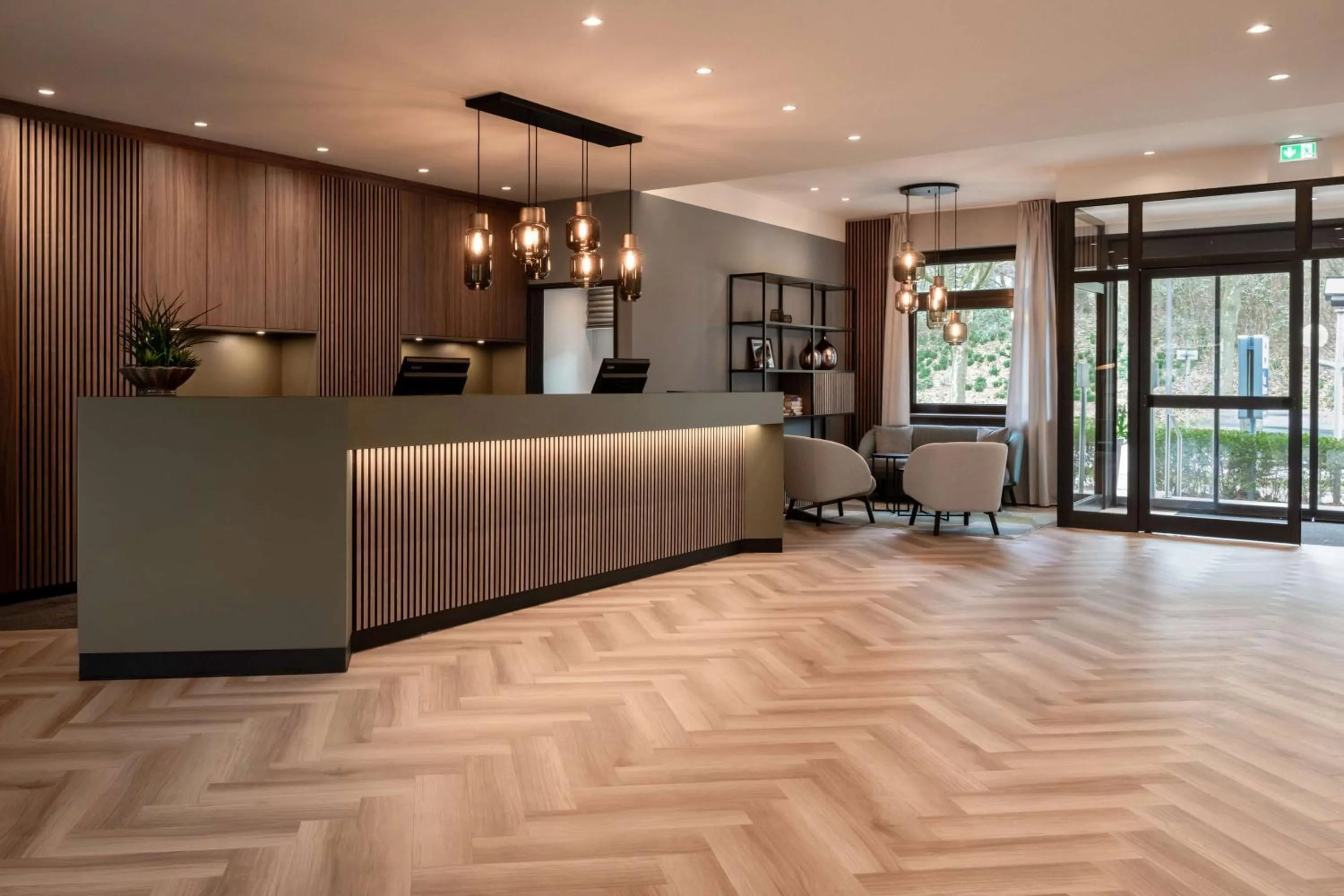 Lobby or reception in Best Western Hotel Hamburg International