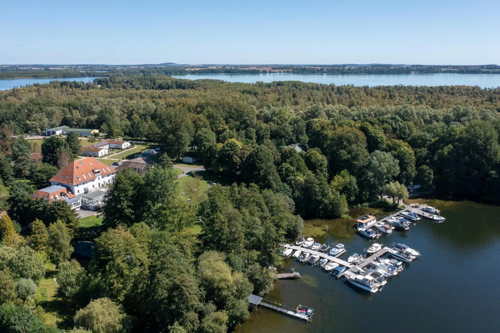 Bird's eye view in Seehotel Frankenhorst - BW Signature Collection