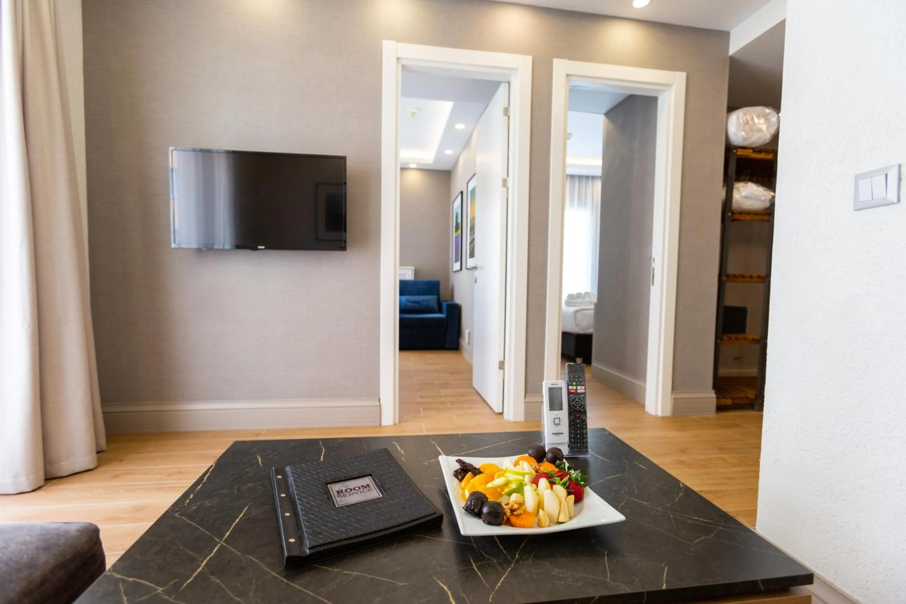 Bedroom in Alan Suites