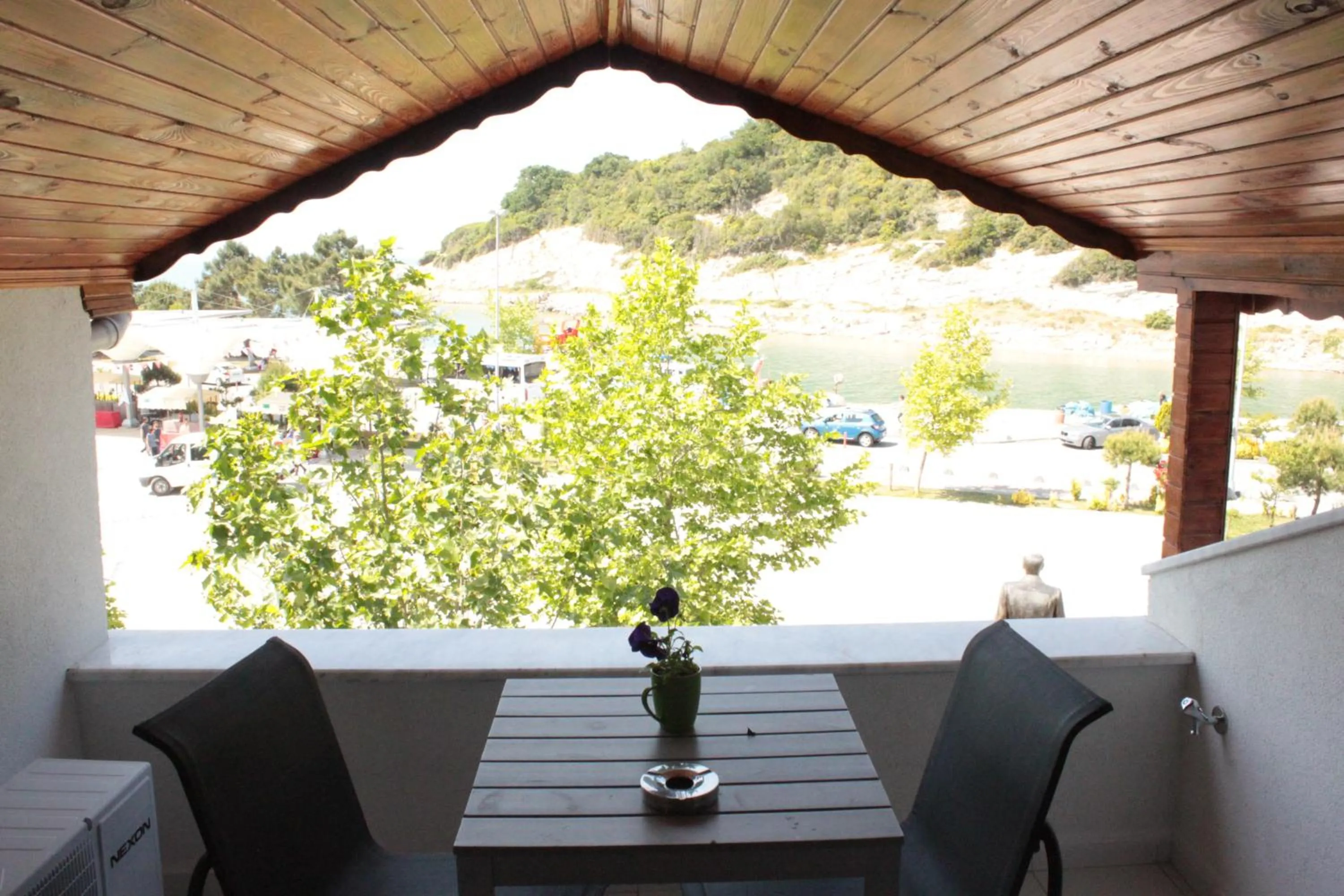 Balcony/Terrace in Ağva Piassa Otel