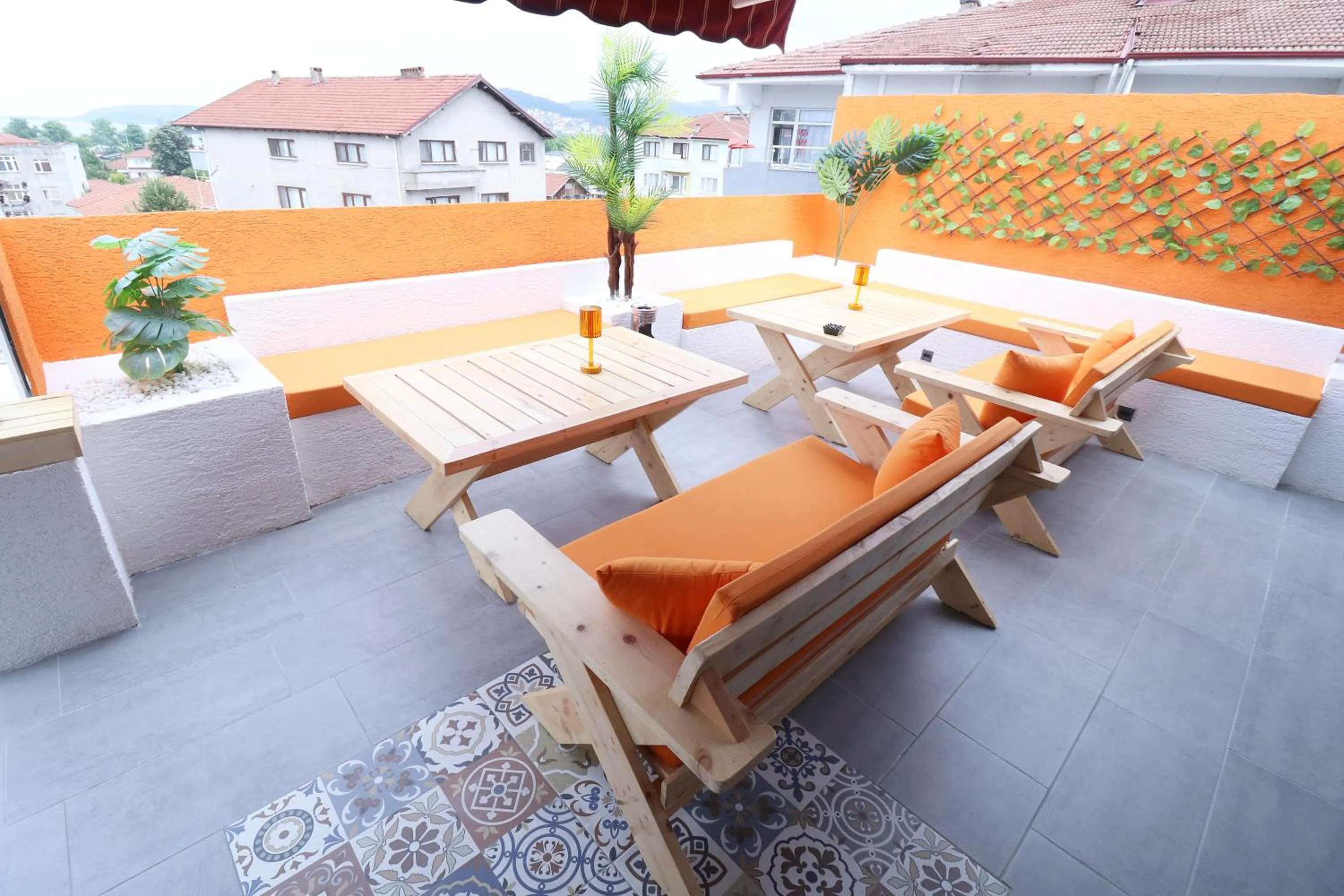 Patio in Hotel Ipekyolu