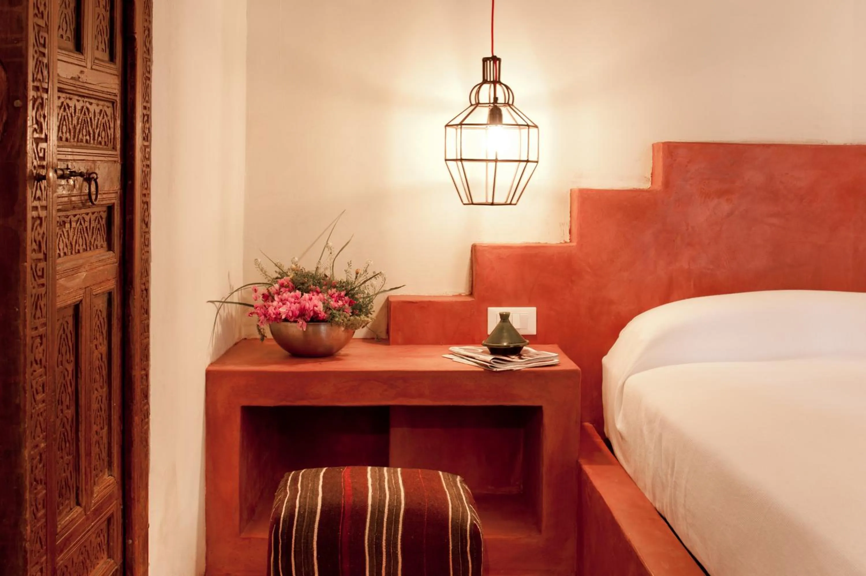 Decorative detail, Bed in La Casa Dell'Arancio