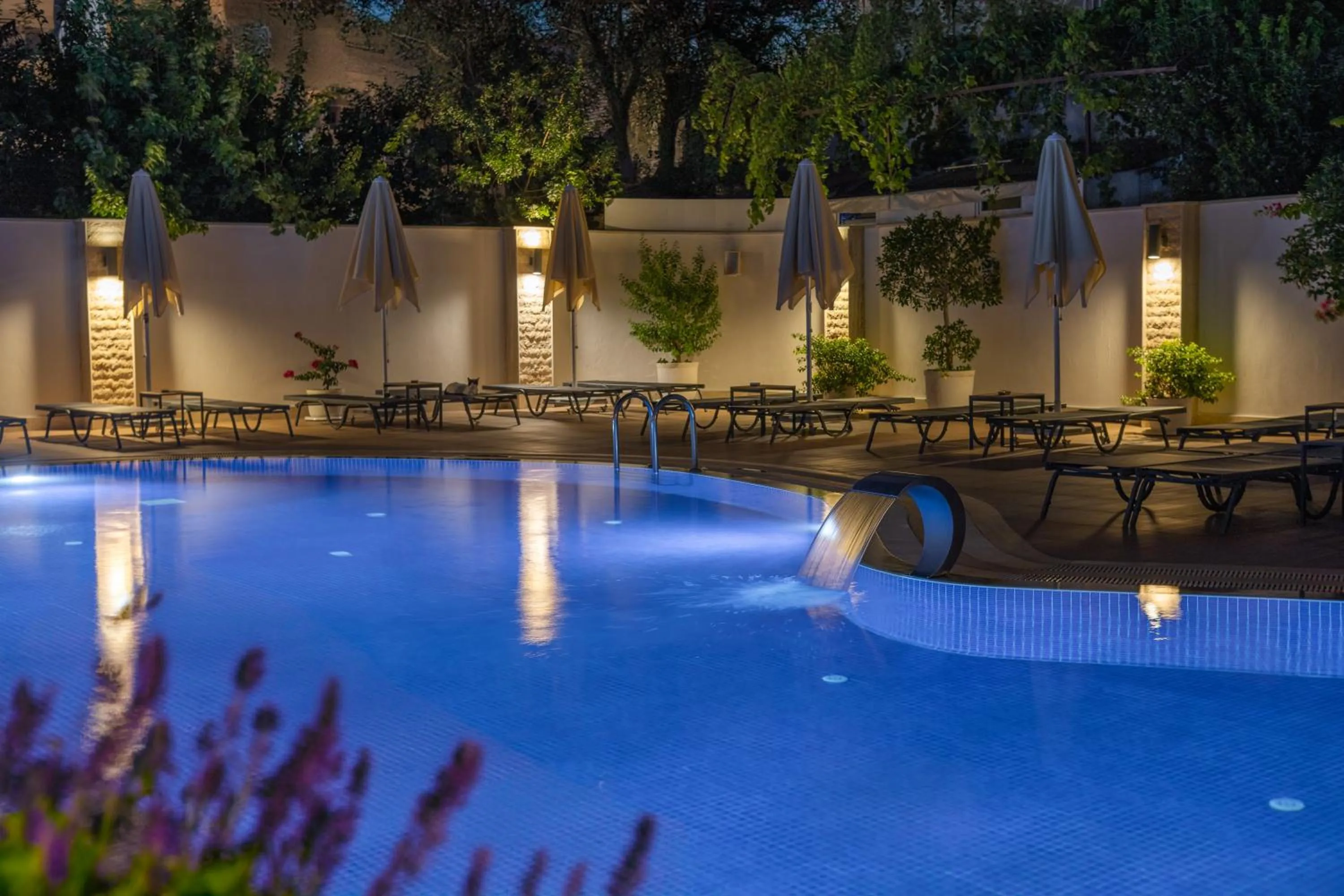 Swimming pool in Asli Hotel