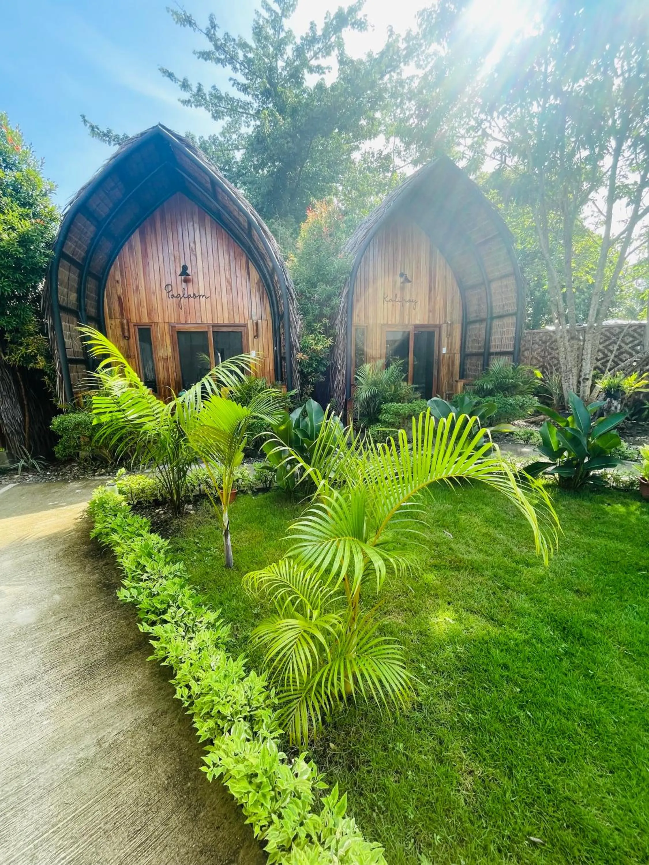 Garden in MAAYONG HOSTEL