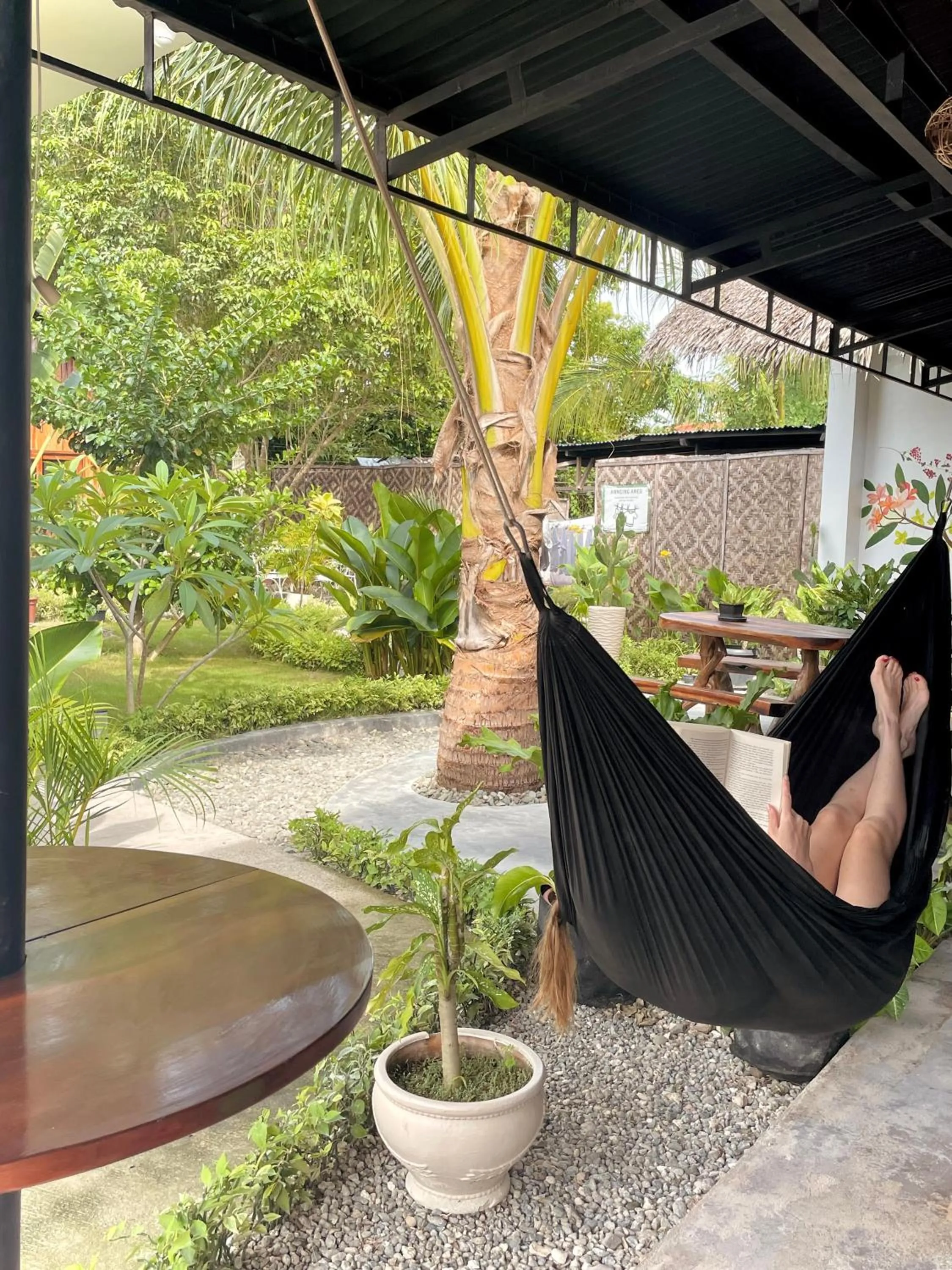 Garden in MAAYONG HOSTEL