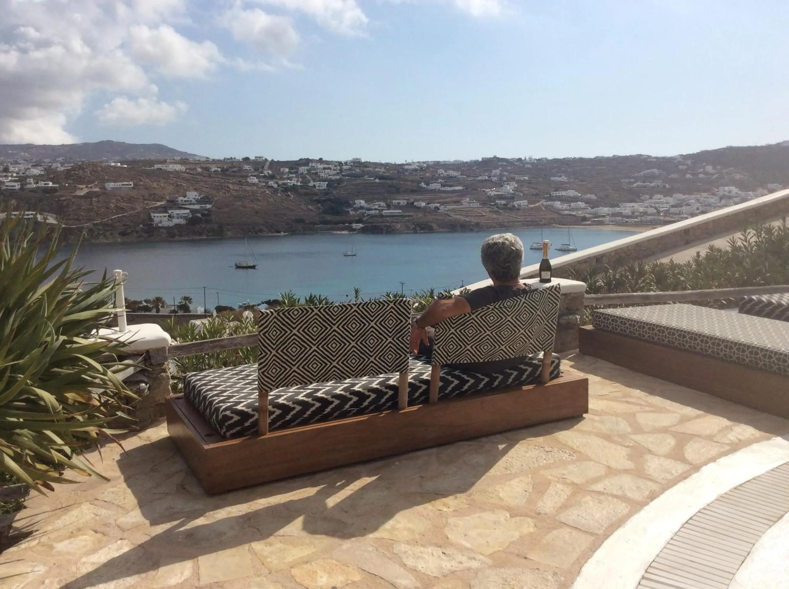 View (from property/room) in Navy Blue Suites