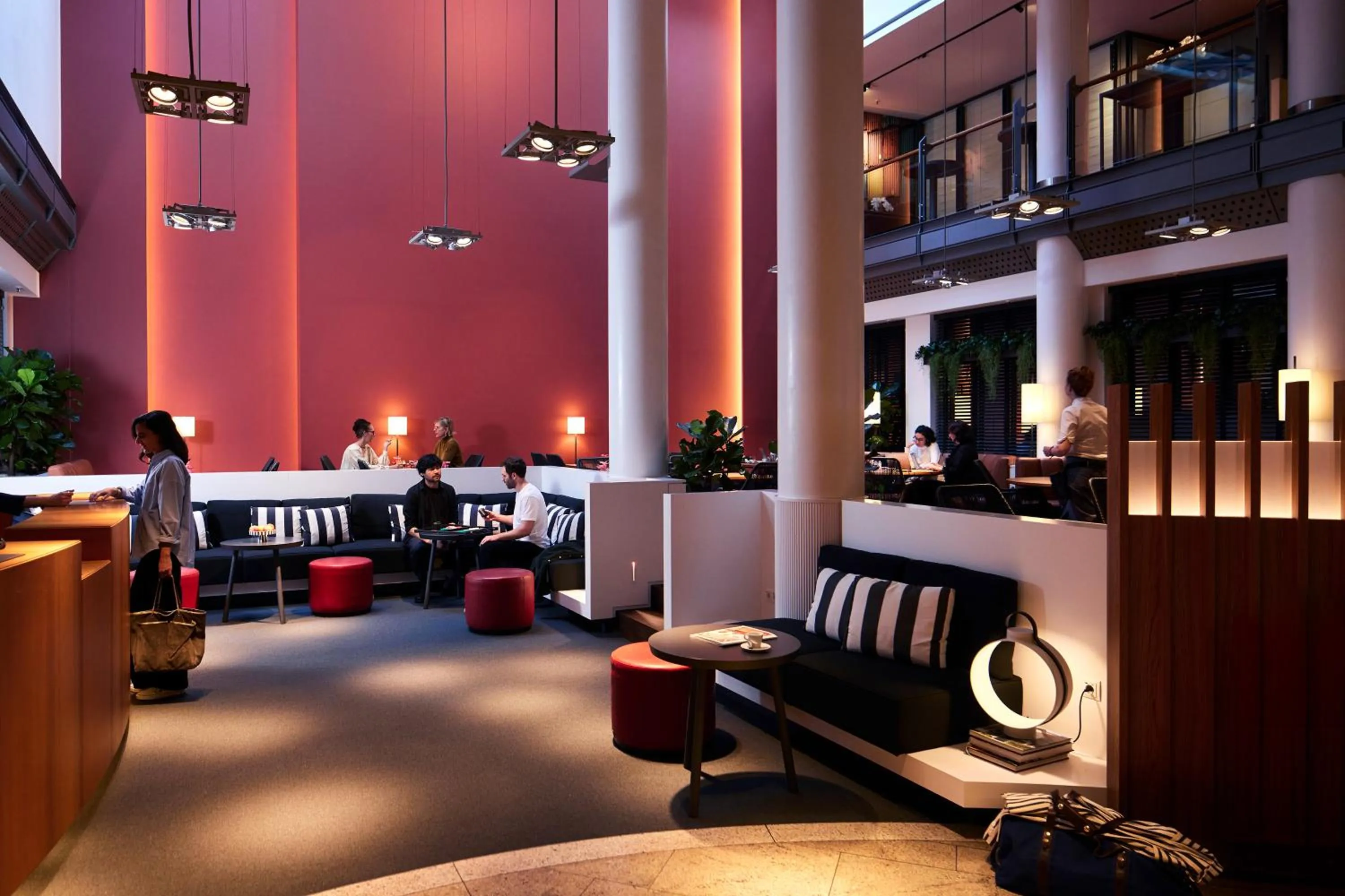 Lobby or reception in THE MADISON Hotel Hamburg